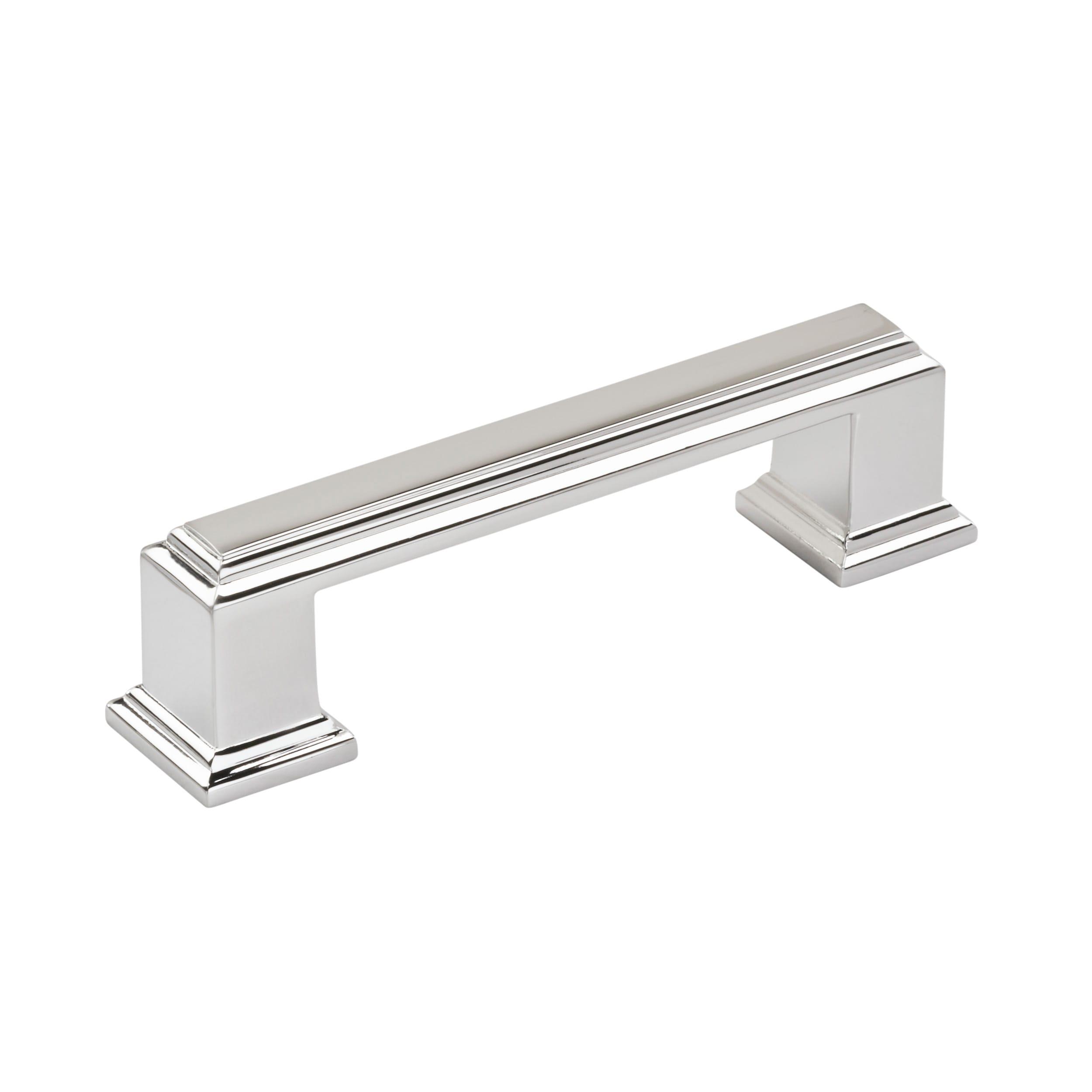 Amerock Appoint 3 inch (76mm) Center-to-Center Polished Chrome Cabinet Pull