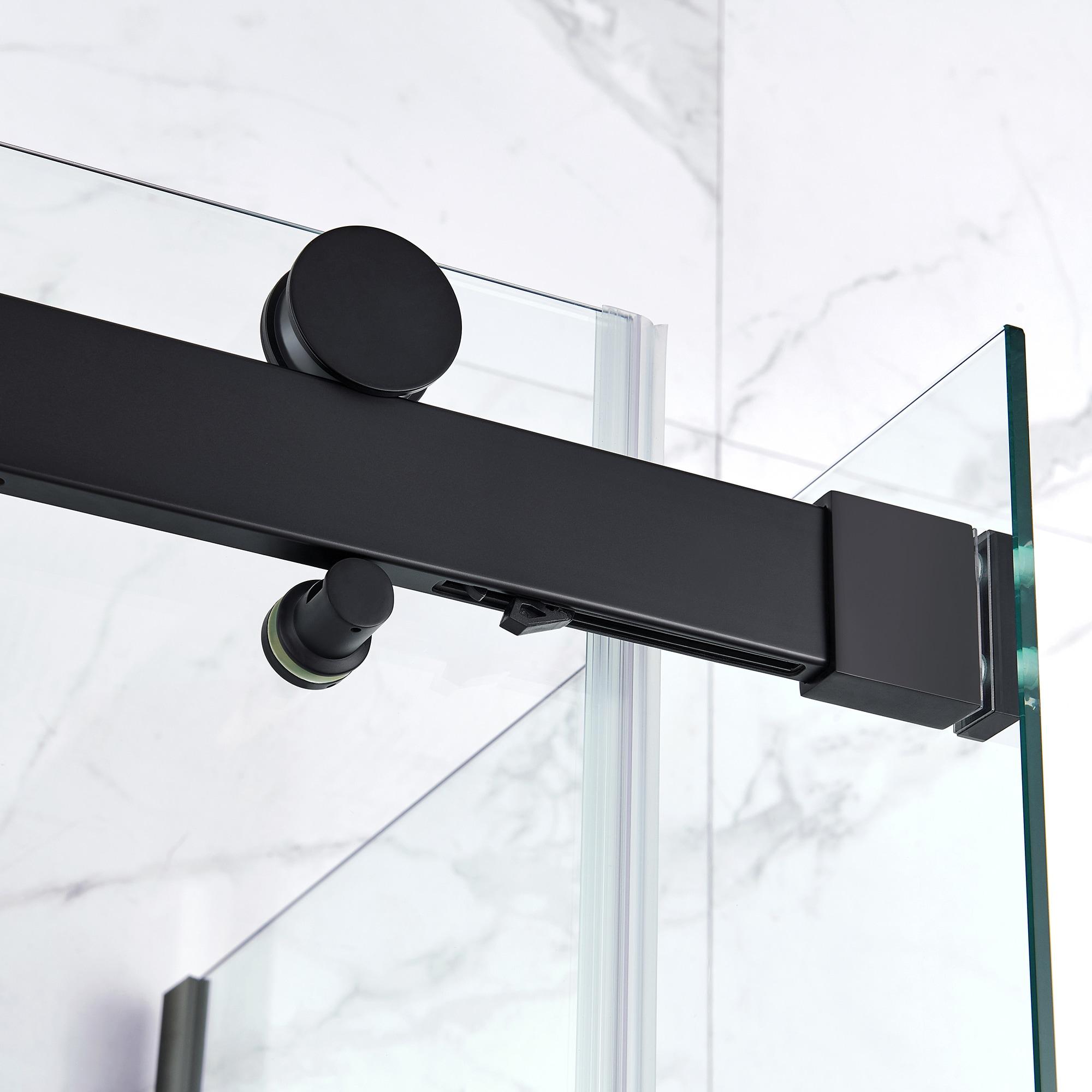 OVE Decors Bel Soft Close Stainless Steel 3-Piece 32-in x 48-in x 81-in Base/Door Corner Shower Kit