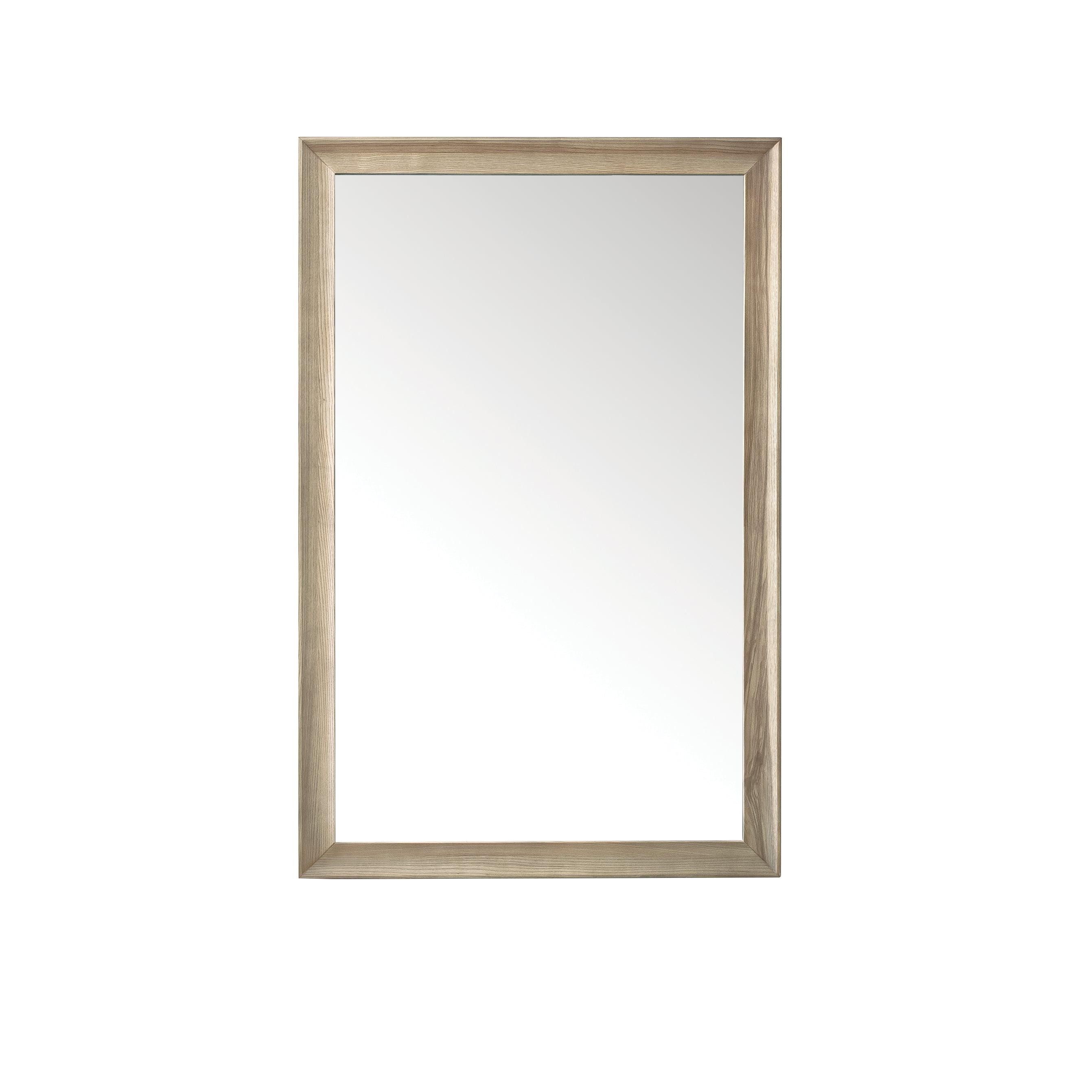 Glenbrooke Solid Wood Flat Wall Mirror