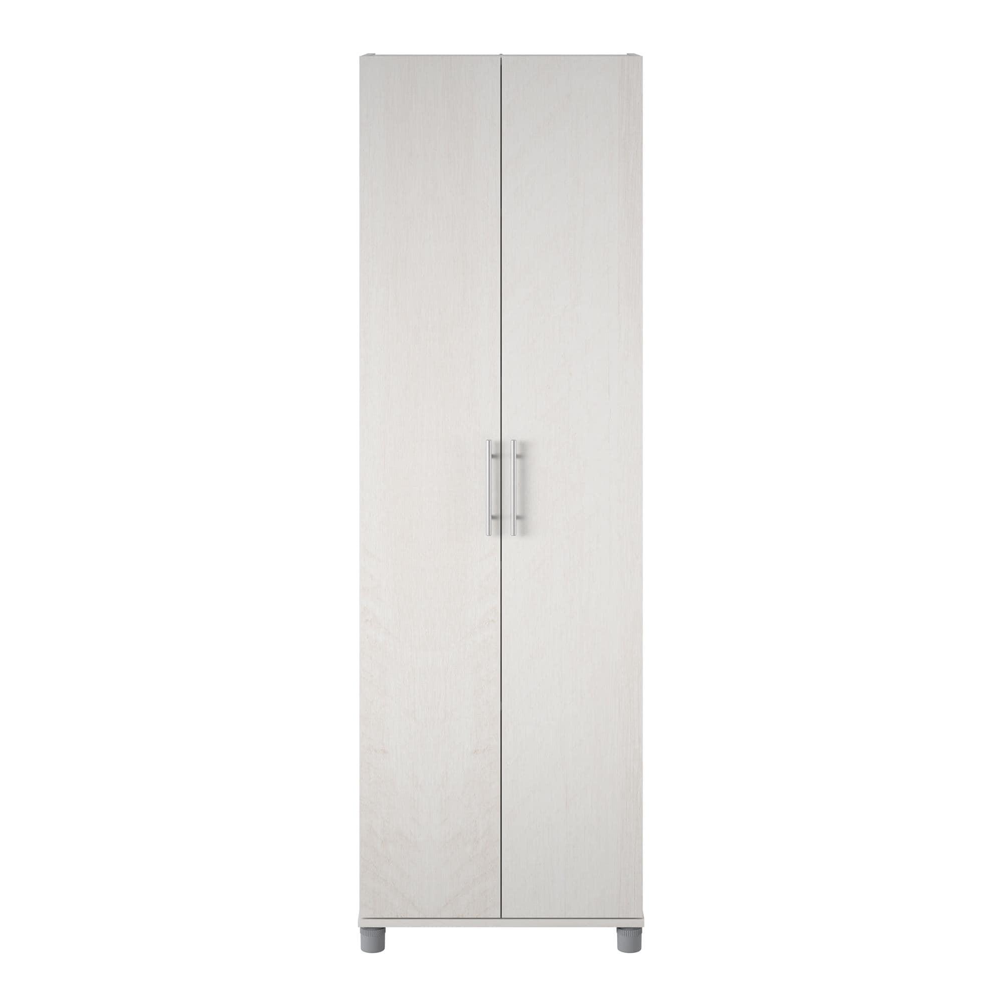 Camberly 24" Utility Storage Cabinet, Ivory Oak
