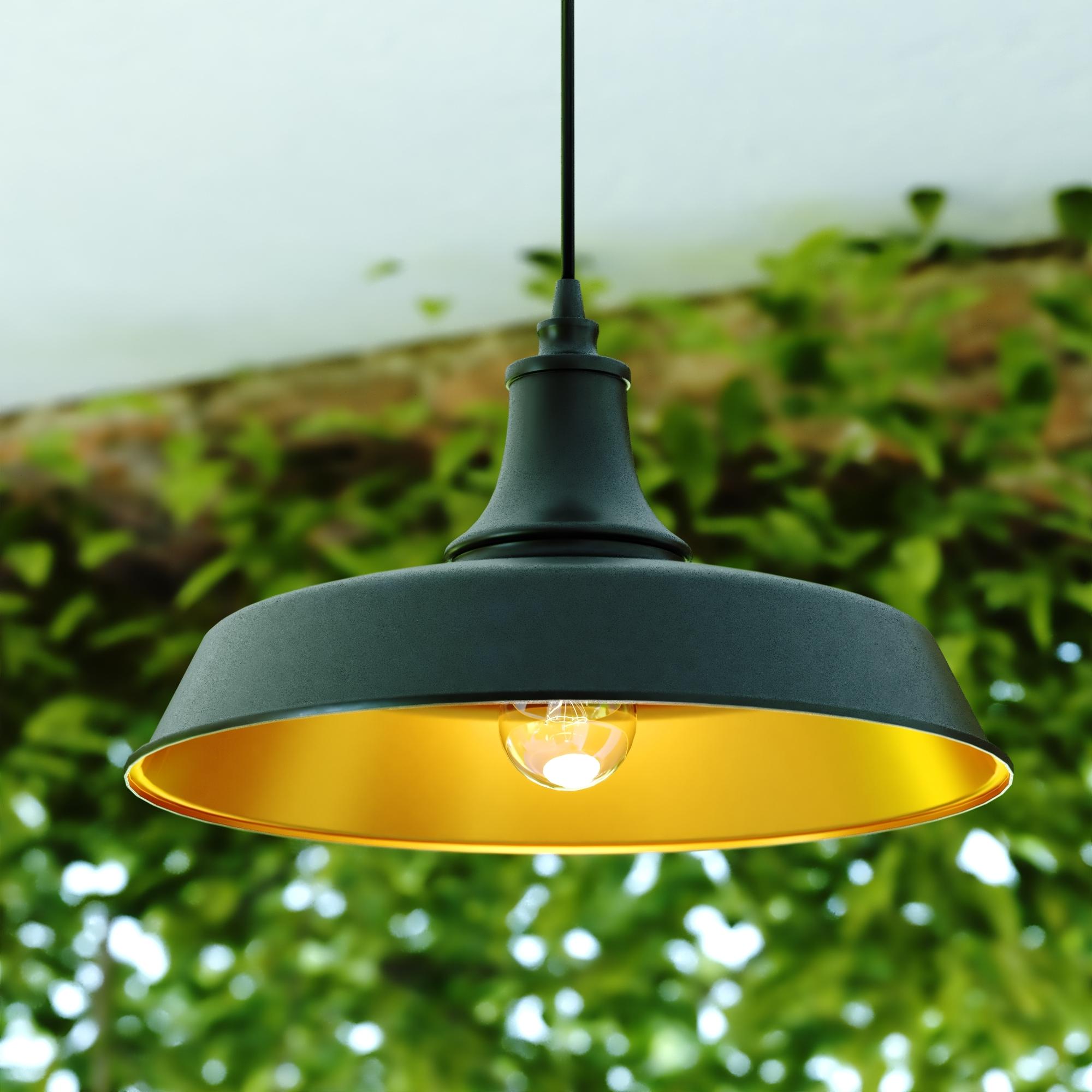 Vaxcel Dorado 1 - Light Pendant in  Dark Bronze