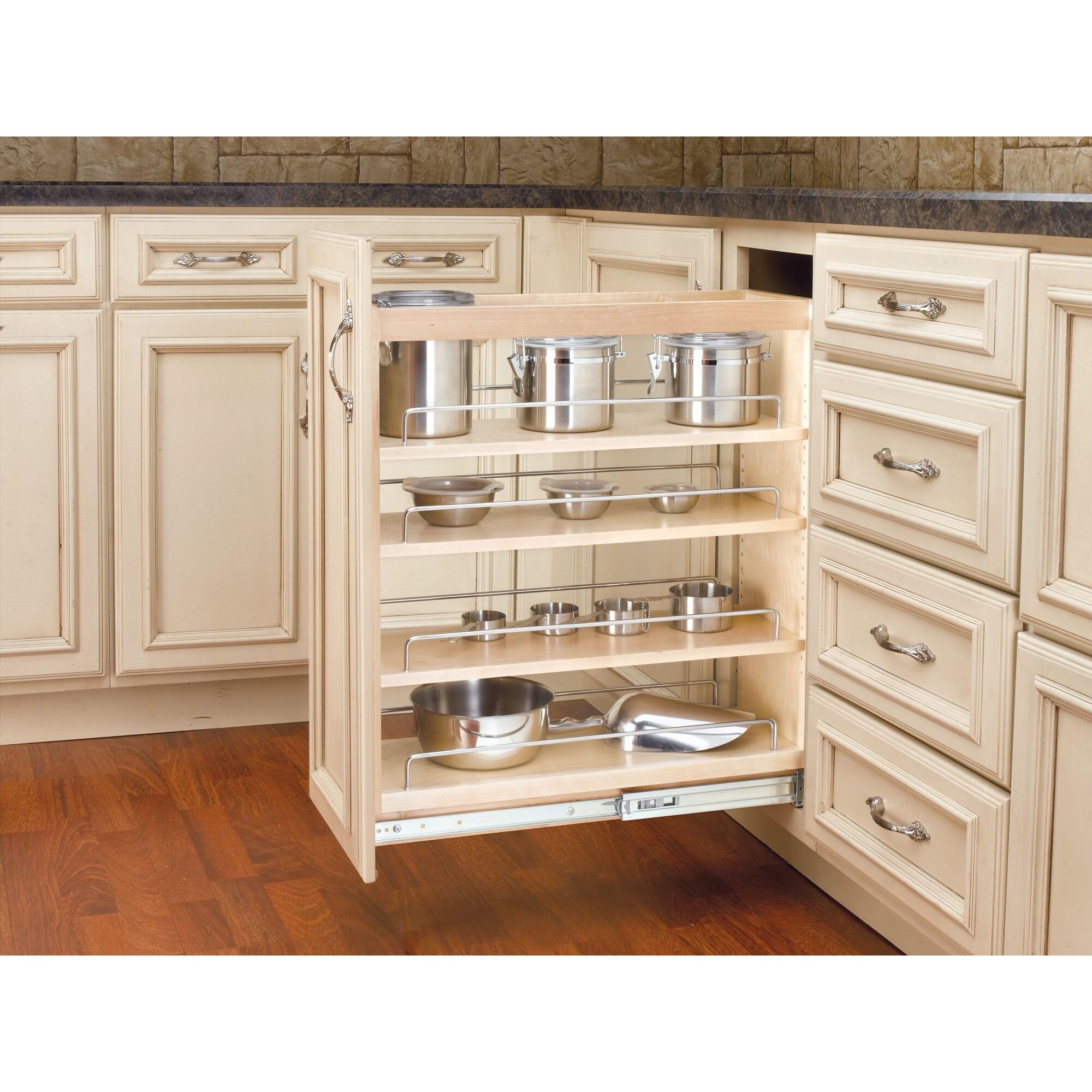 Rev-A-Shelf Pull Out Kitchen Cabinet Organizer Pantry Spice Rack