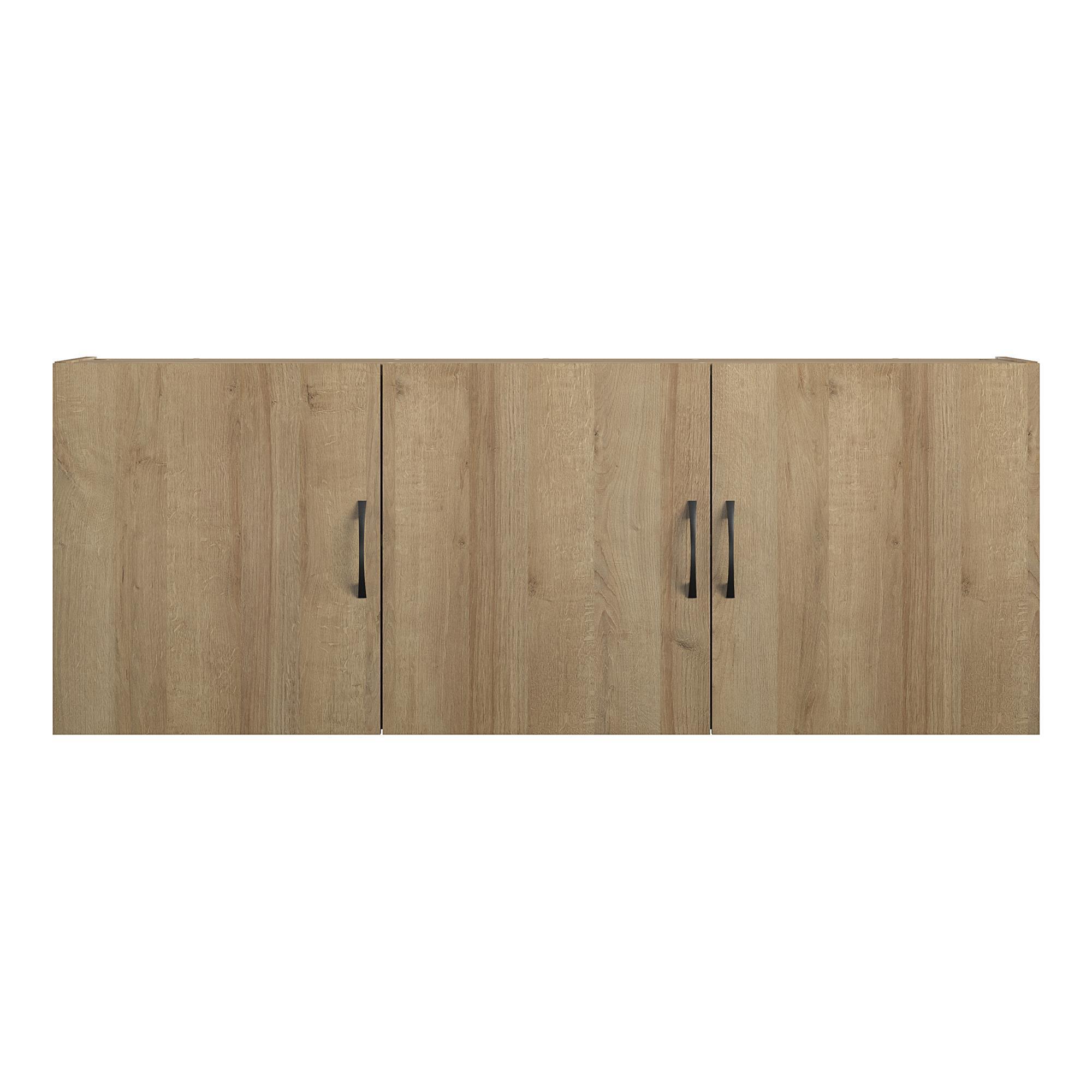 Systembuild Evolution Lory 54" Wall Cabinet, Natural
