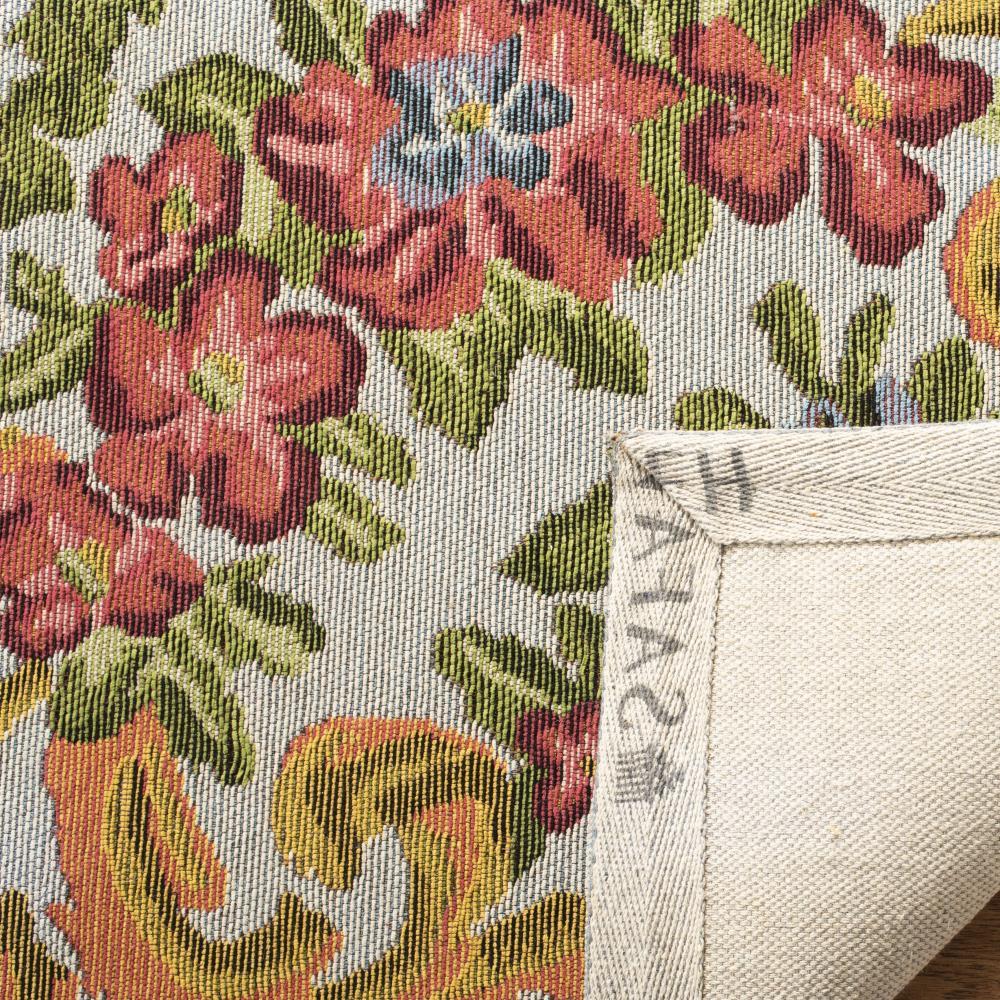 Classic Vintage CLV112 Power Loomed Area Rug - Ivory/Rose - 5'x8' - Safavieh.