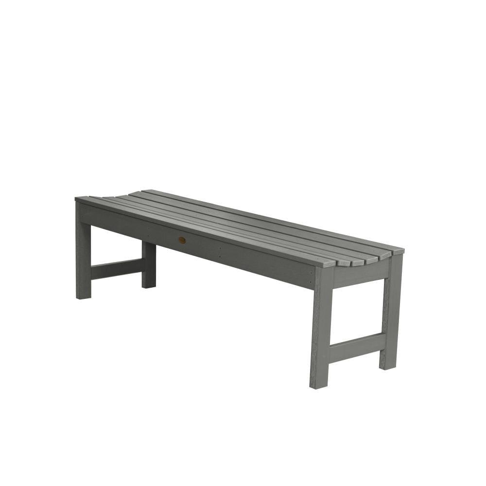 highwoodÂ® Eco-Friendly Recycled Plastic Lehigh Picnic Bench, 5'