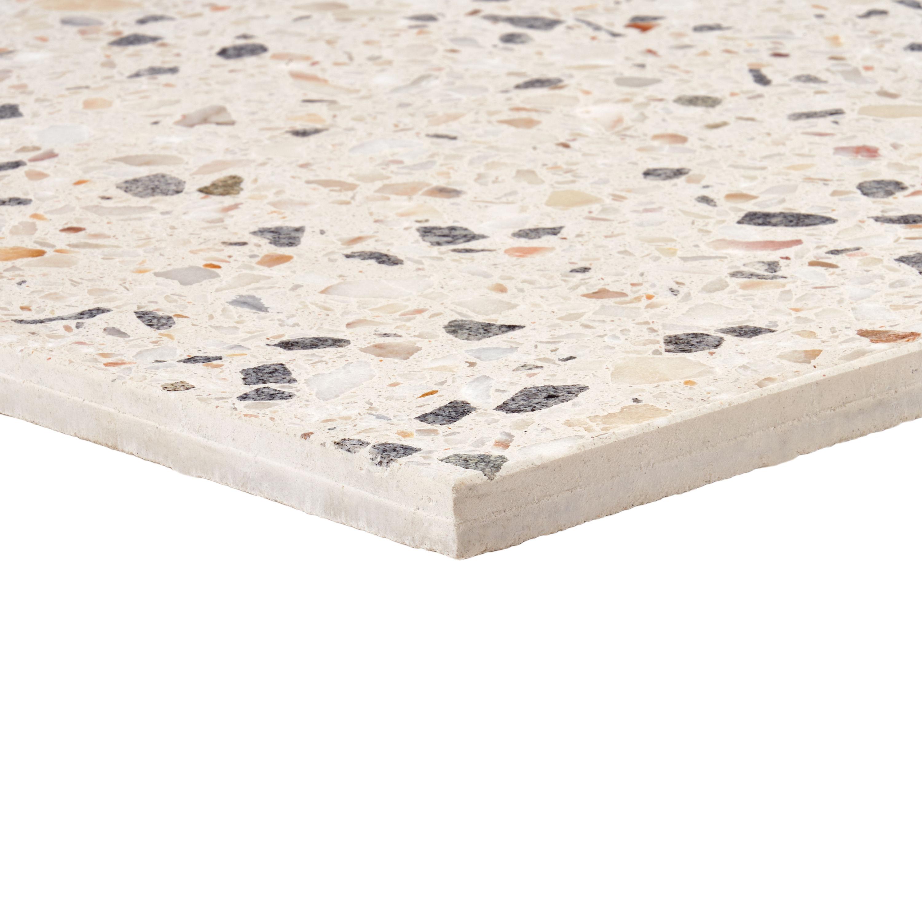 Durham 16.14 in. x 16.14 in. Polished Terrazzo Floor and Wall Tile (3.61 Sq. Ft. / Case)