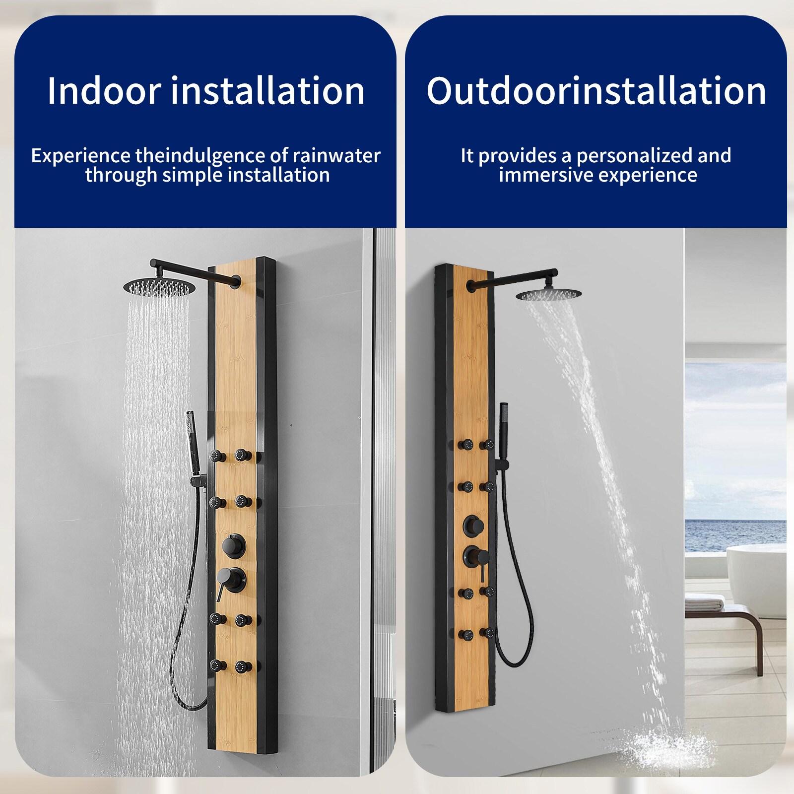 60.55'' Shower Panel with Adjustable Shower Head