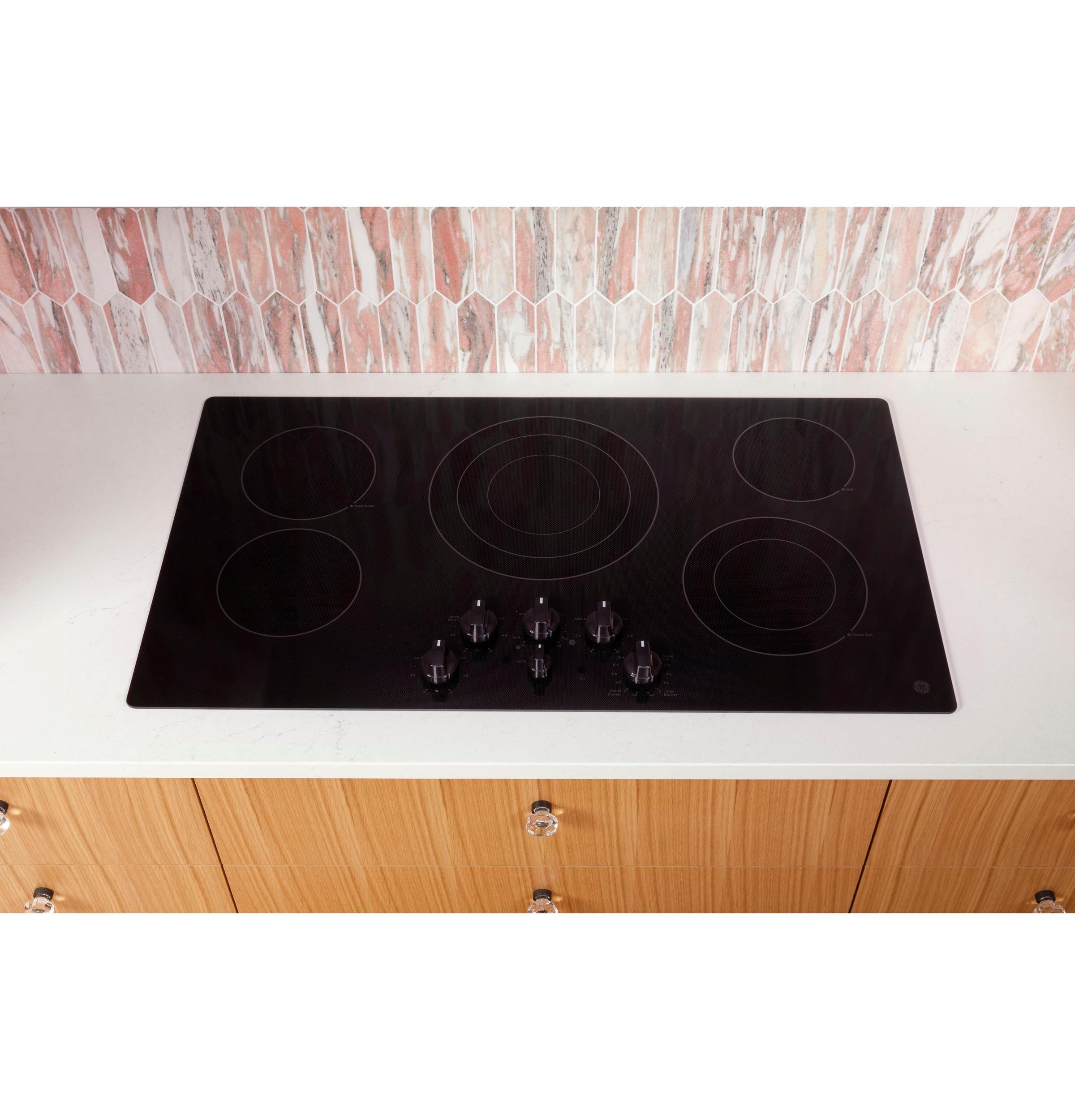 GE Appliances 36.13" Electric Cooktop with 5 Elements