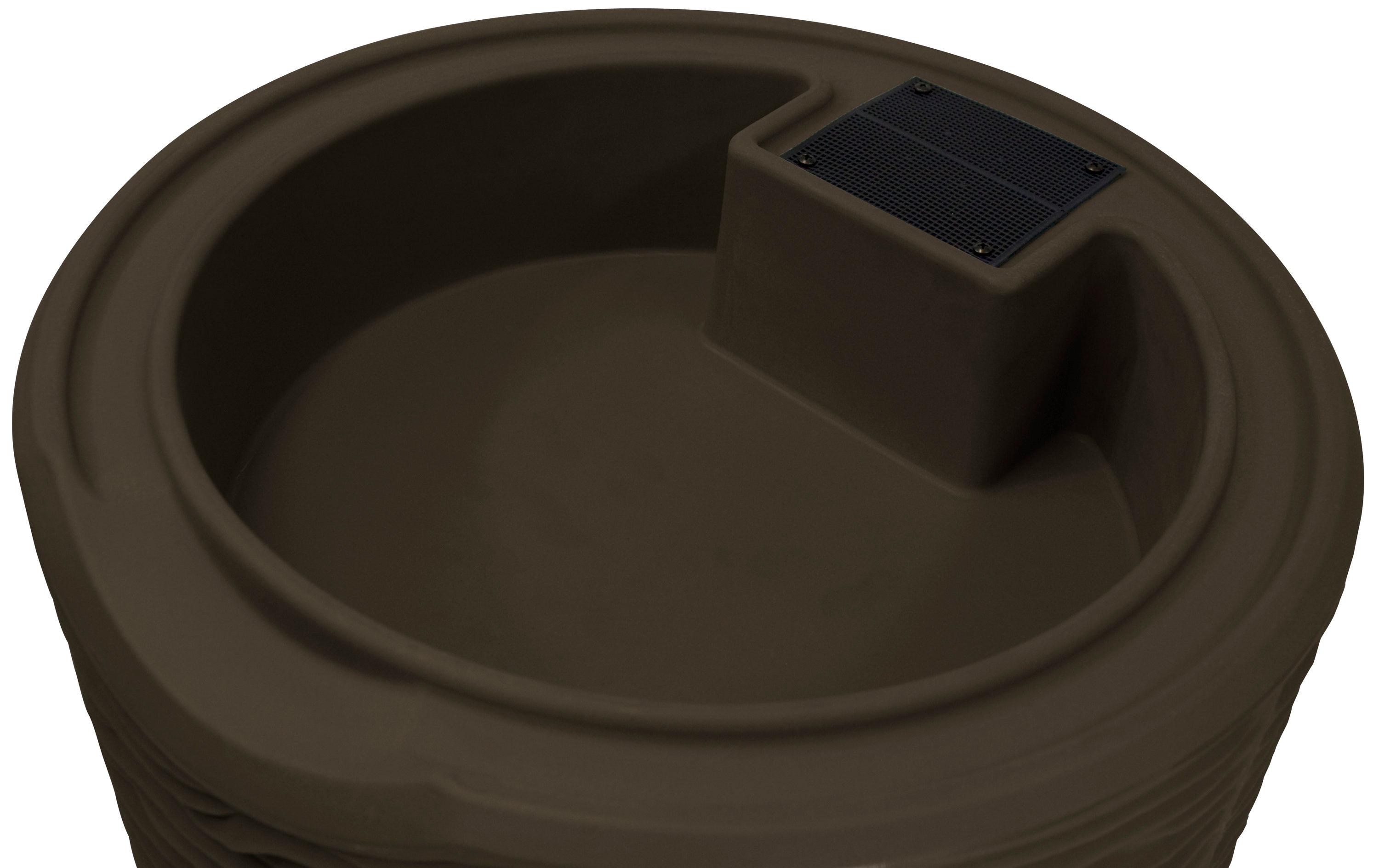 Good Ideas Good Ideas 50 Gallons Plastic Drainable Planter Rain Barrel