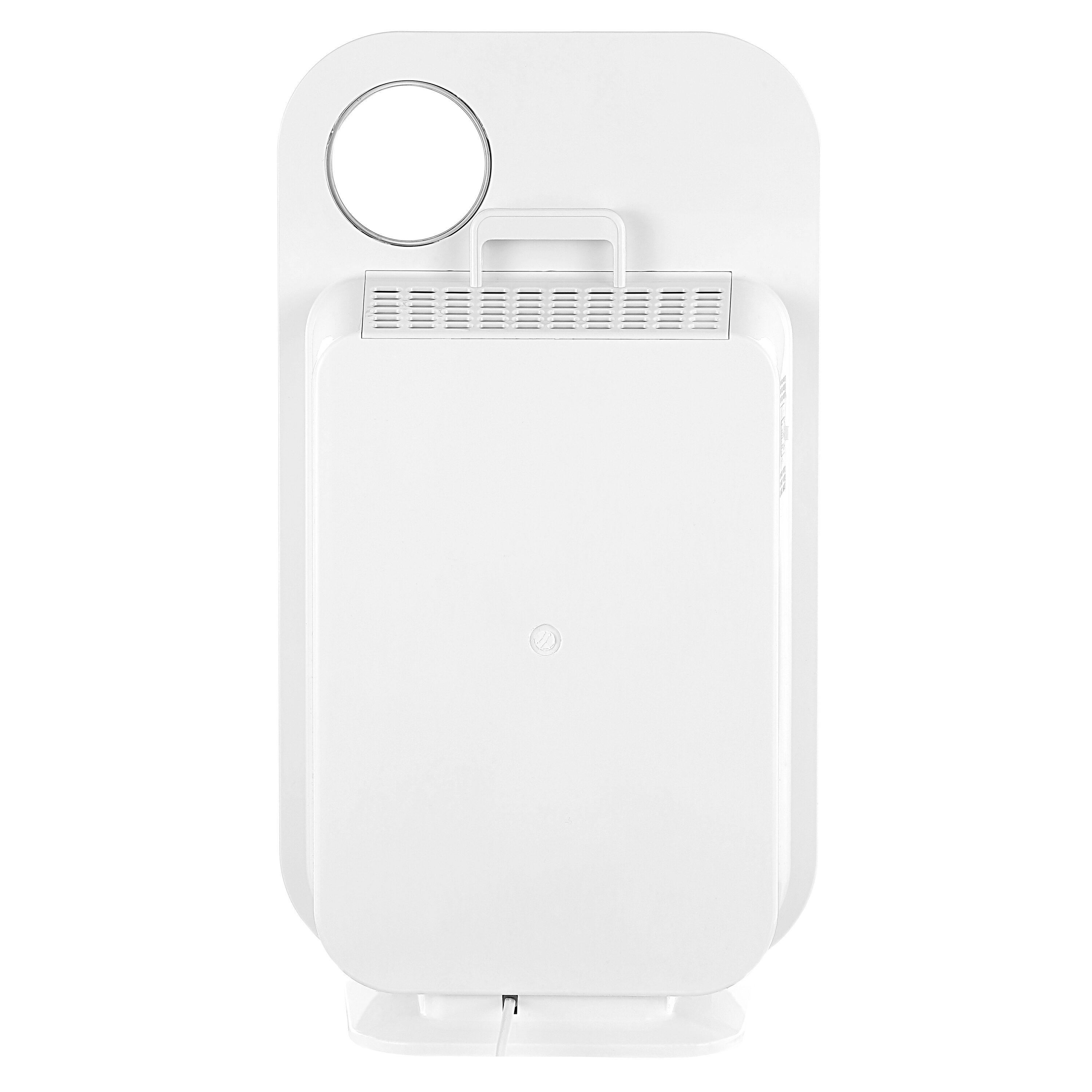 OVAL AIR OVAL AIR 3-Stage H13 True HEPA 5-in-1 Air Purifier reduces Allergies, Asthma, Pets, Odor, Smoke