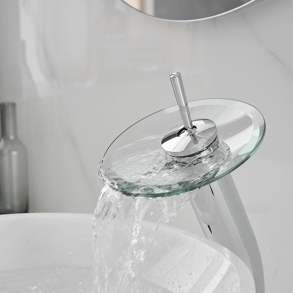 Waterfall Vessel Bathroom Faucet