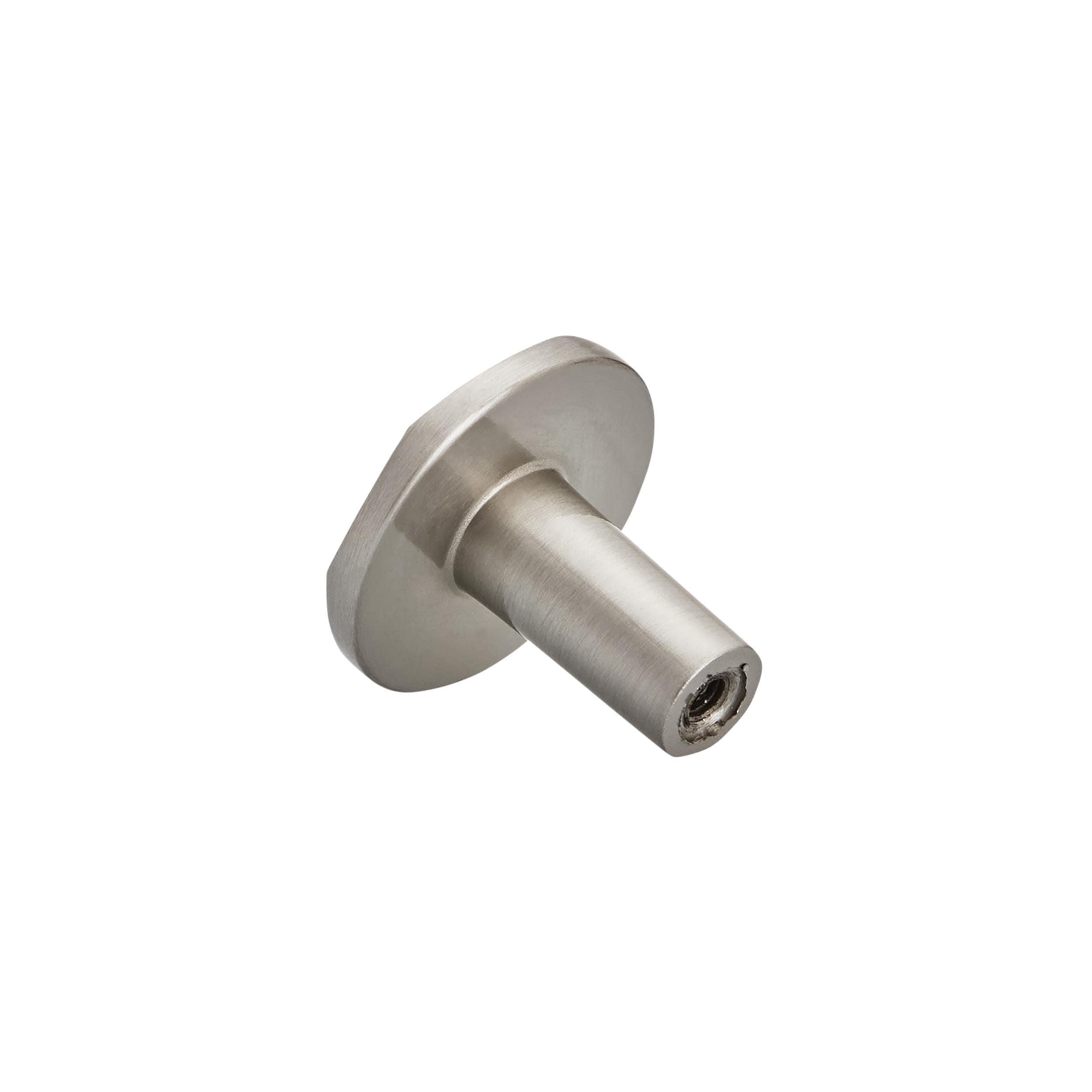 Amerock Kamari 1-3/16-in Satin Nickel Round Contemporary Cabinet Knob