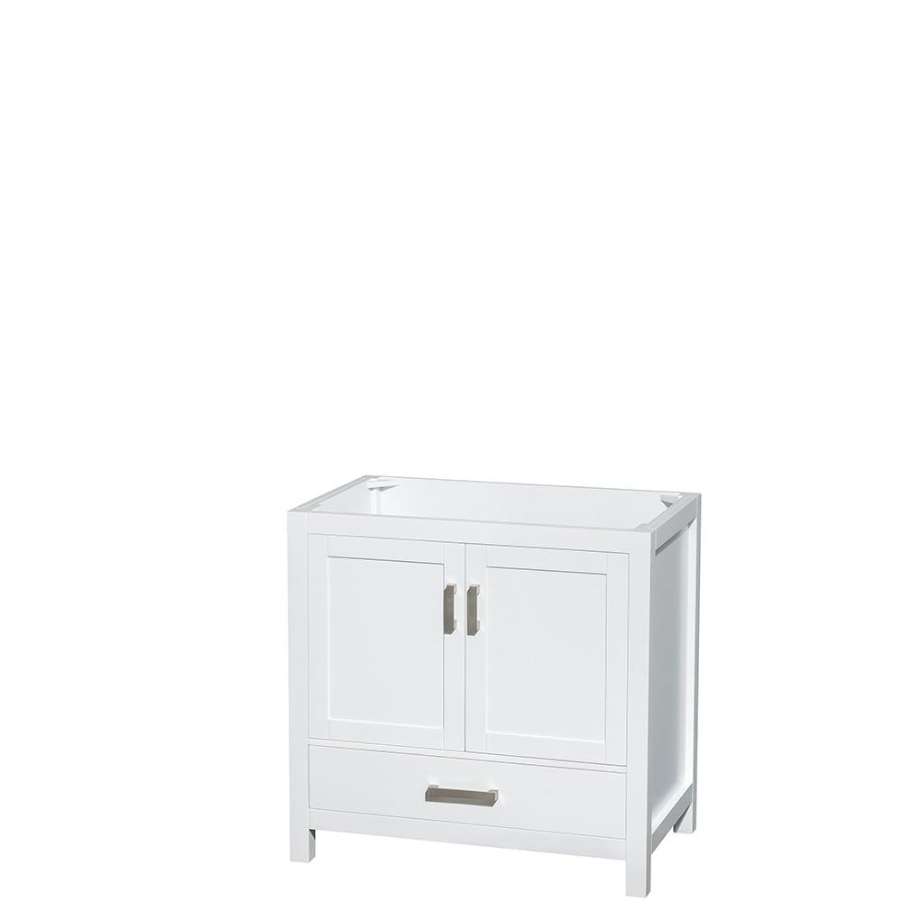 Wyndham Collection Sheffield 35" Freestanding Single Vanity Base Only