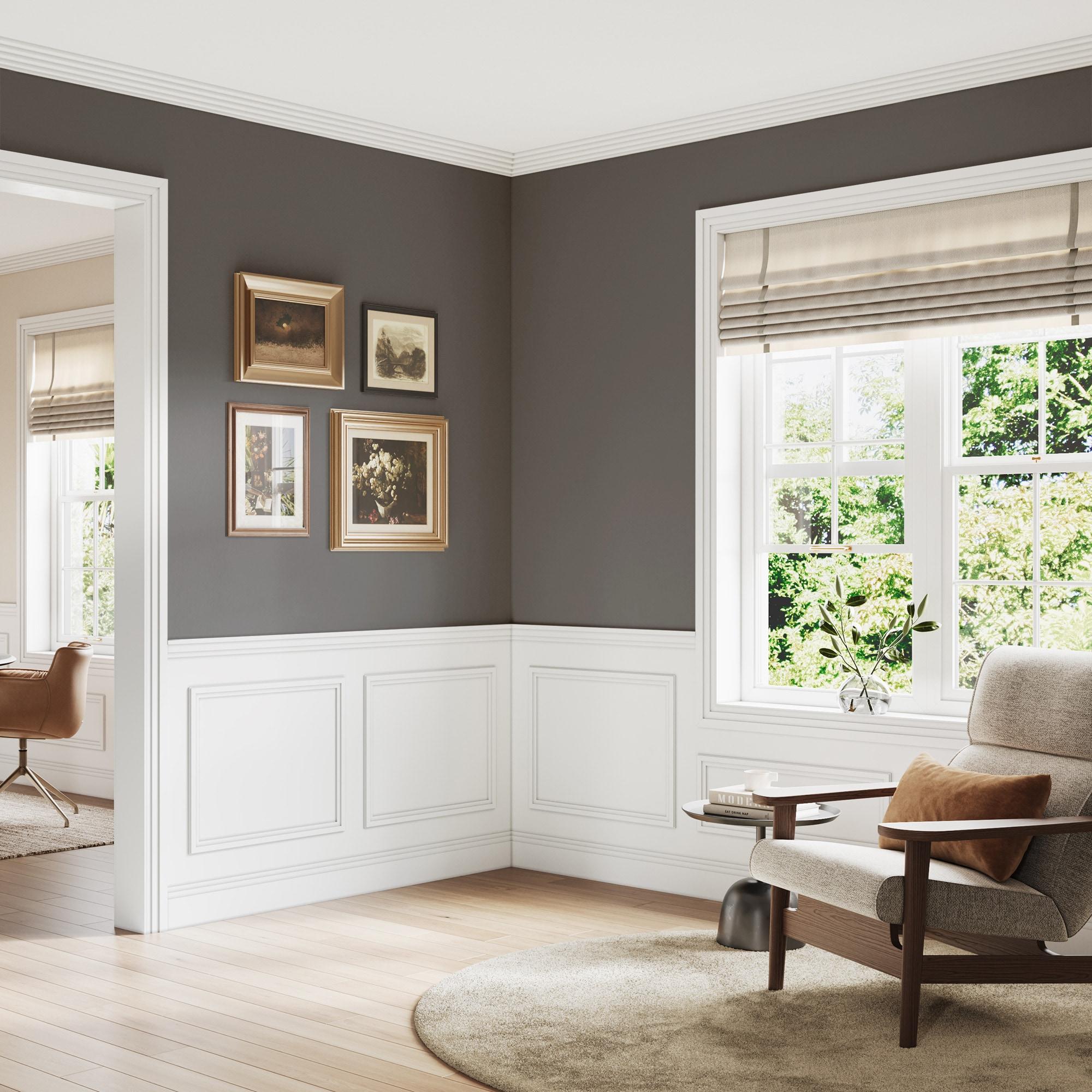 Ornamental Mouldings .6875 In. D X 3.5 In. W X 92 In. L Unfinished Poplar Duncan Sawtooth Casing Moulding