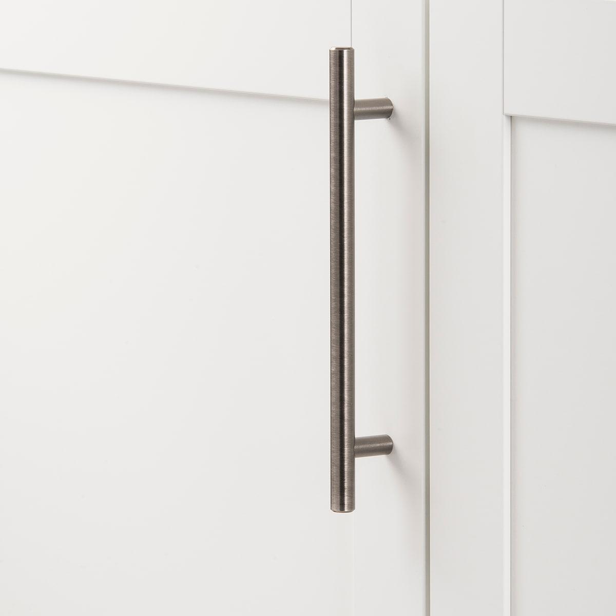 Bar Pull Kitchen Cabinet Handles, Solid Core Drawer Pulls for Cabinet Doors, 6-5/16" (160mm)