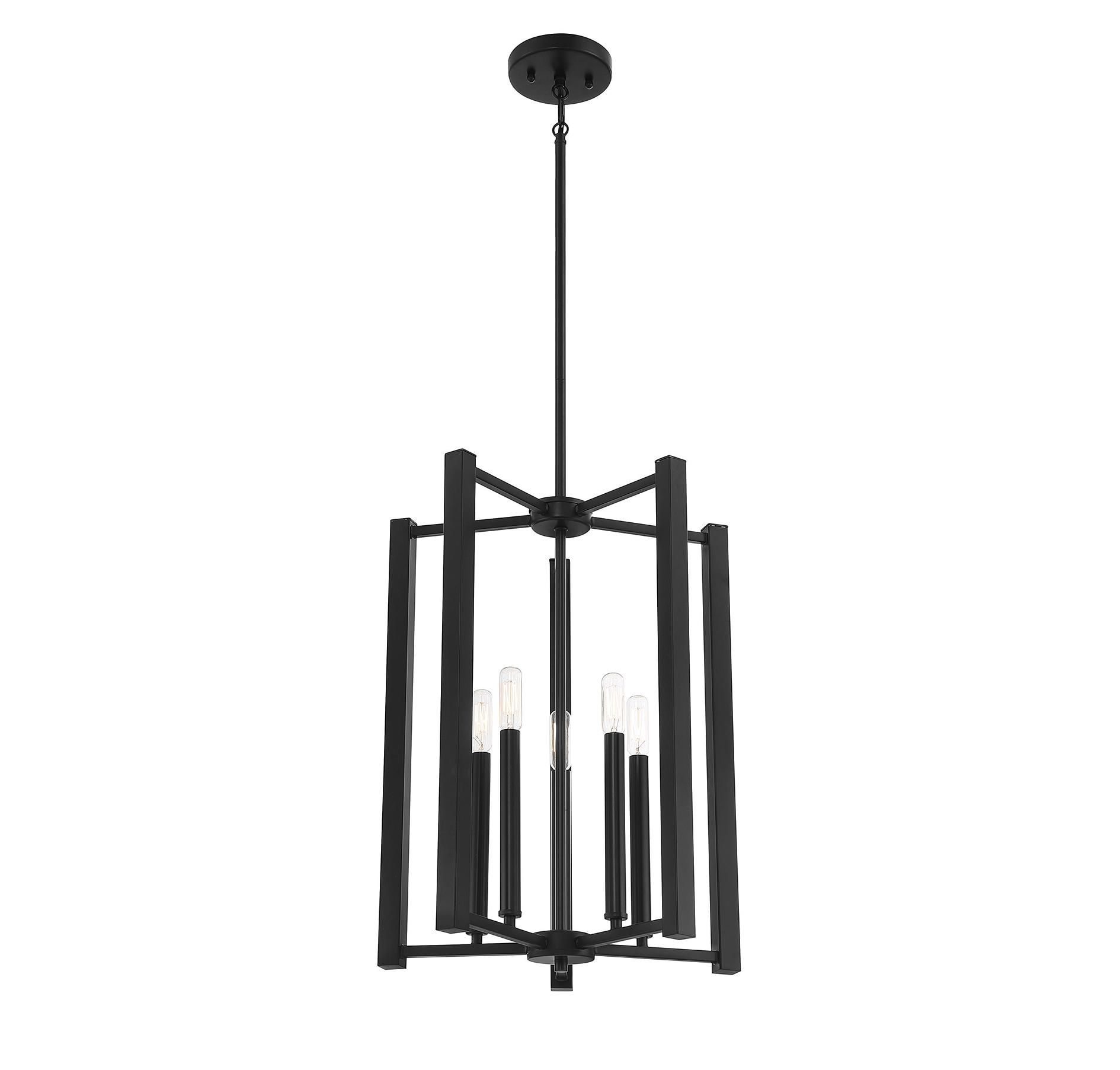 Savoy House Benson 5 - Light Pendant in  Matte Black