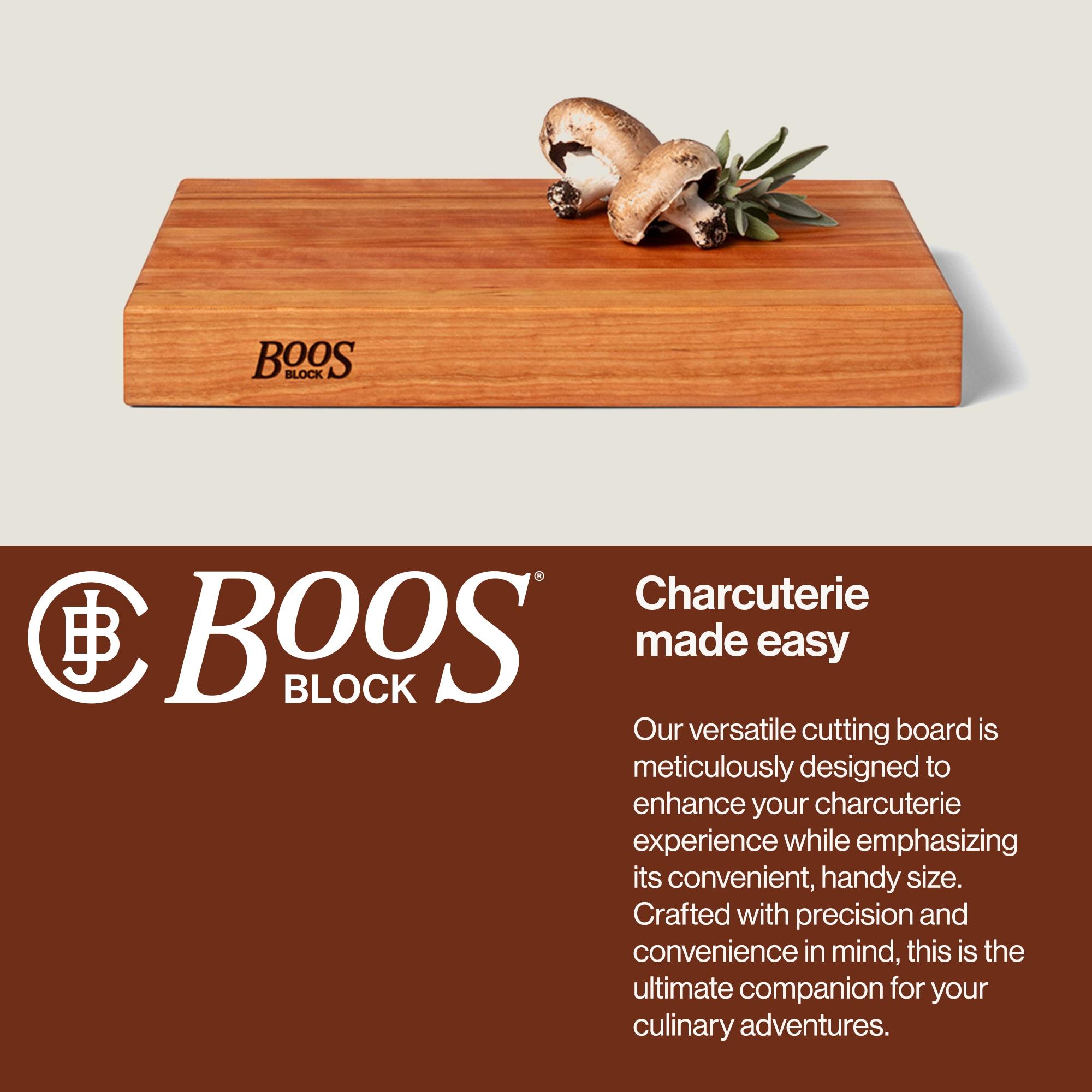 John Boos Wood Edge Grain Reversible Cutting Board