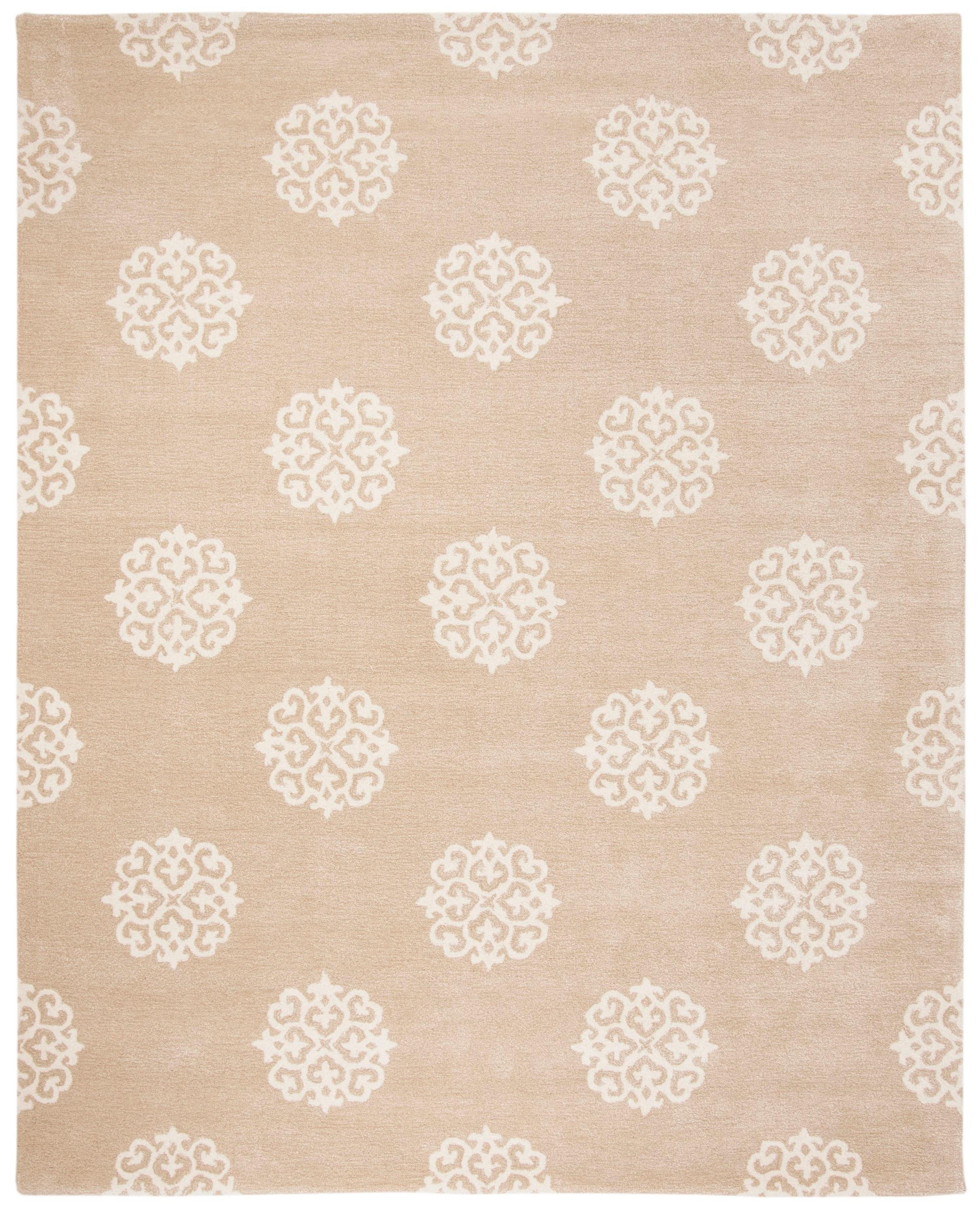 Soho SOH724 Hand Tufted Indoor Area Rug - Beige/Ivory - 7'6"x9'6" - Safavieh