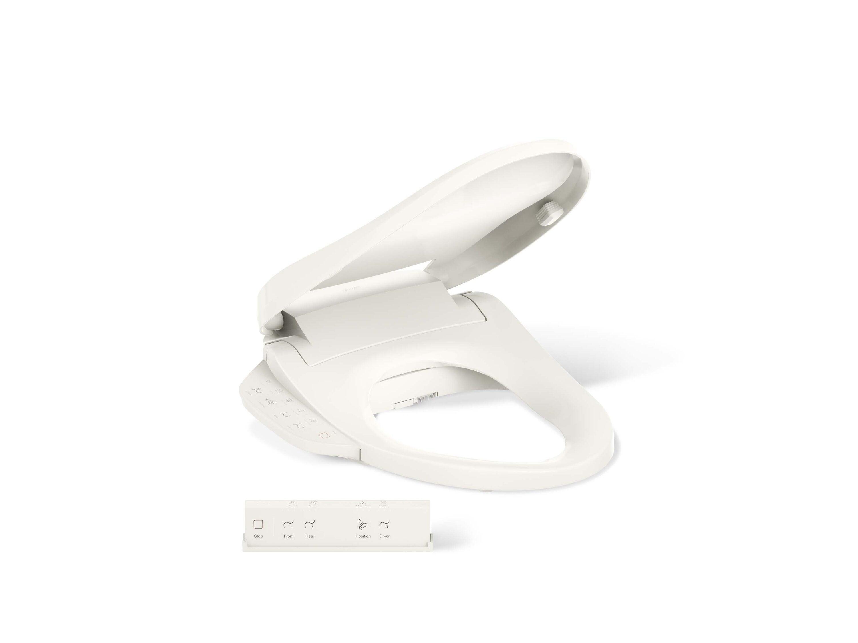 Purewash E725 Elongated Bidet Toilet Seat With Remote Control