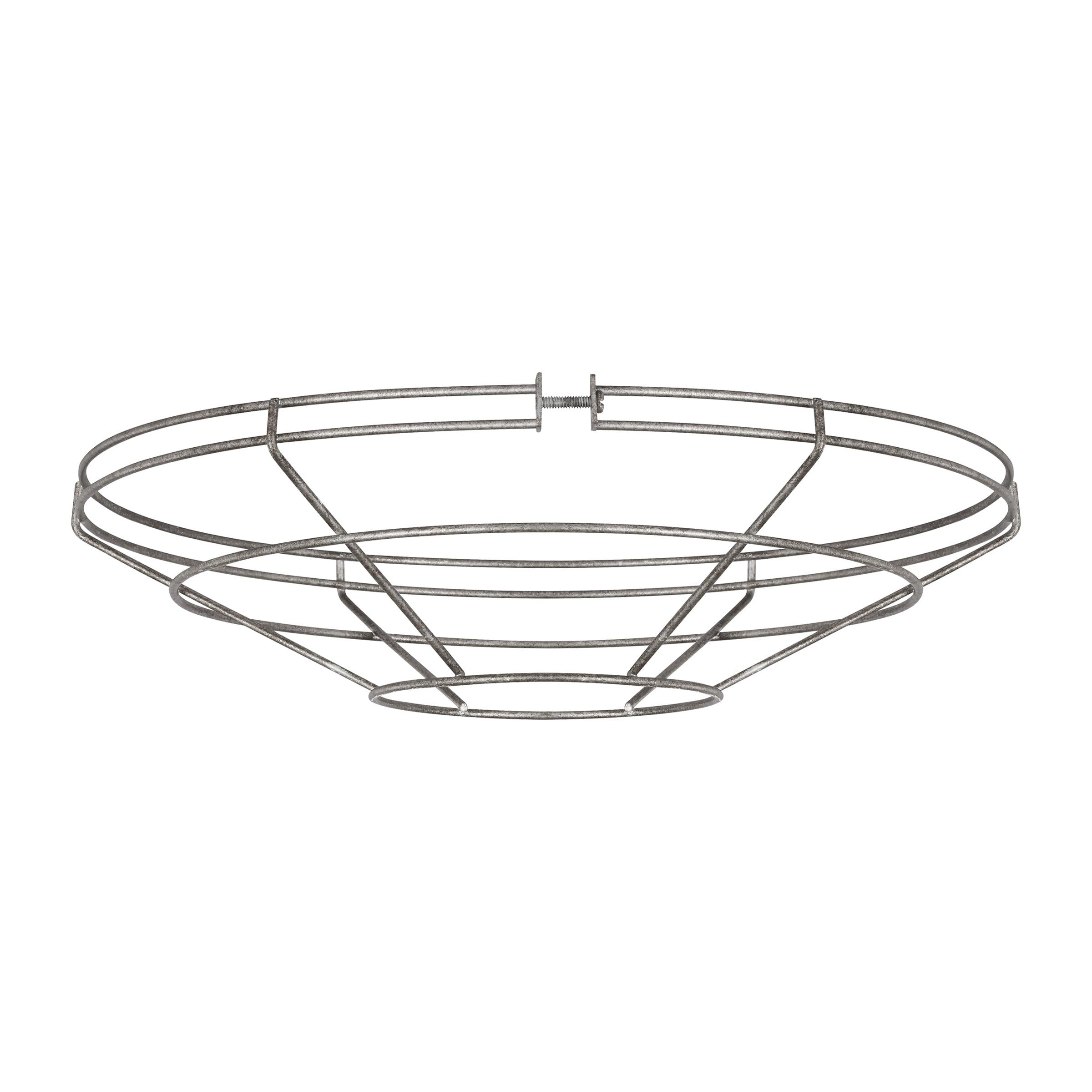 Generation Lighting Barn Light Weathered Pewter Medium Cage