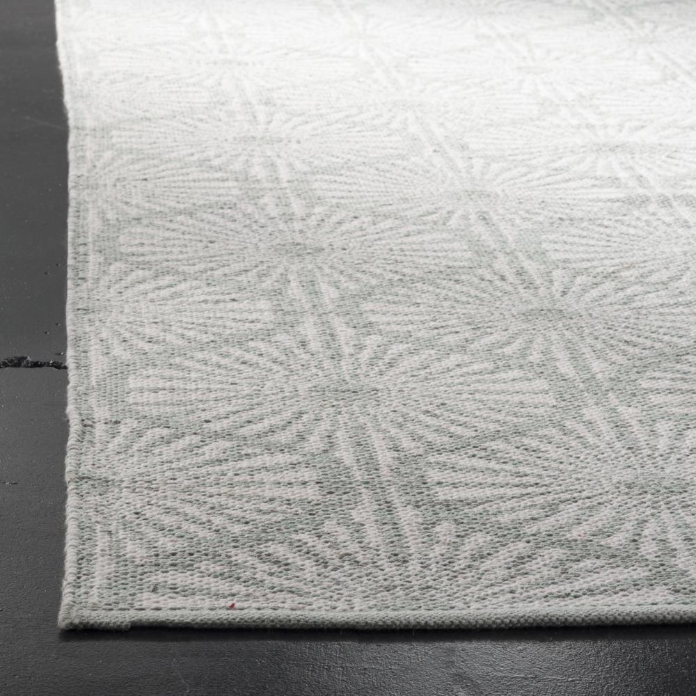 Montauk MTK606 Hand Woven Indoor Area Rug - Light Green/Ivory - 5'x8' - Safavieh