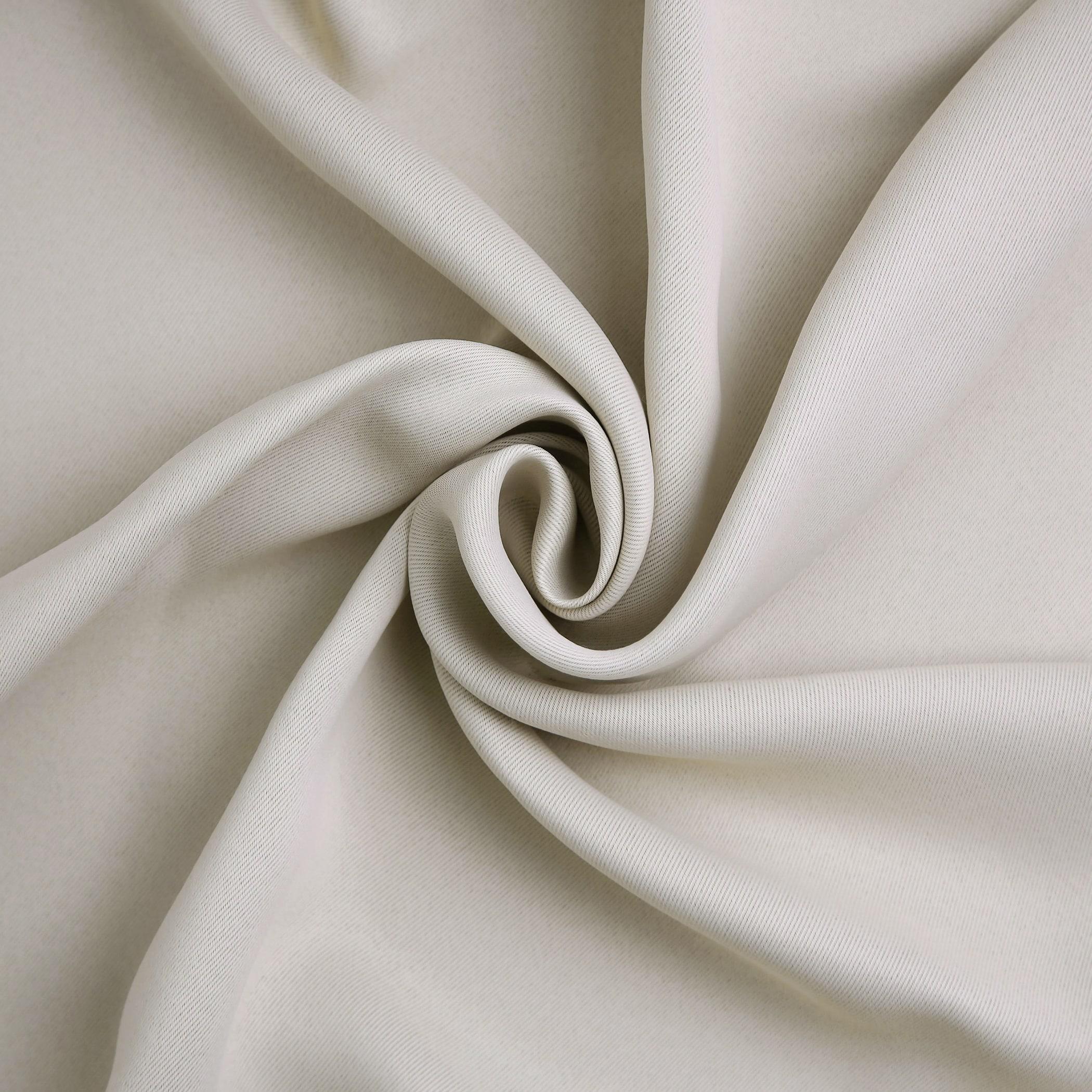 54"x84" Sun Zero Blackout Kenneth Energy Saving Grommet Curtain Panel Cream