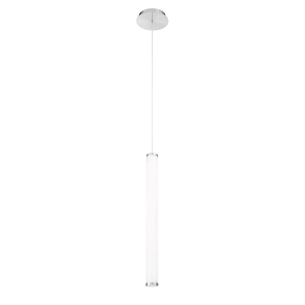 Brushed Nickel LED Indoor/Outdoor Pendant Light