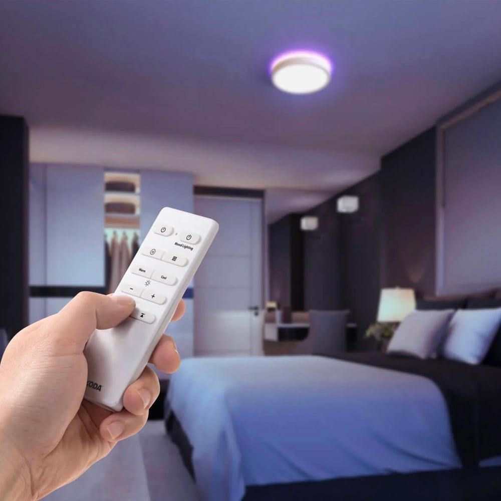 Koda KODA Slim 12" LED Ceiling Light with Mood Light