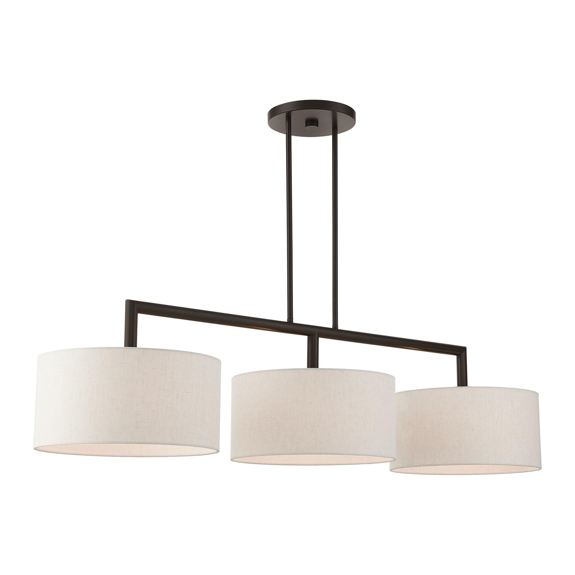 Livex Lighting Meridian 3 - Light Chandelier in  English Bronze