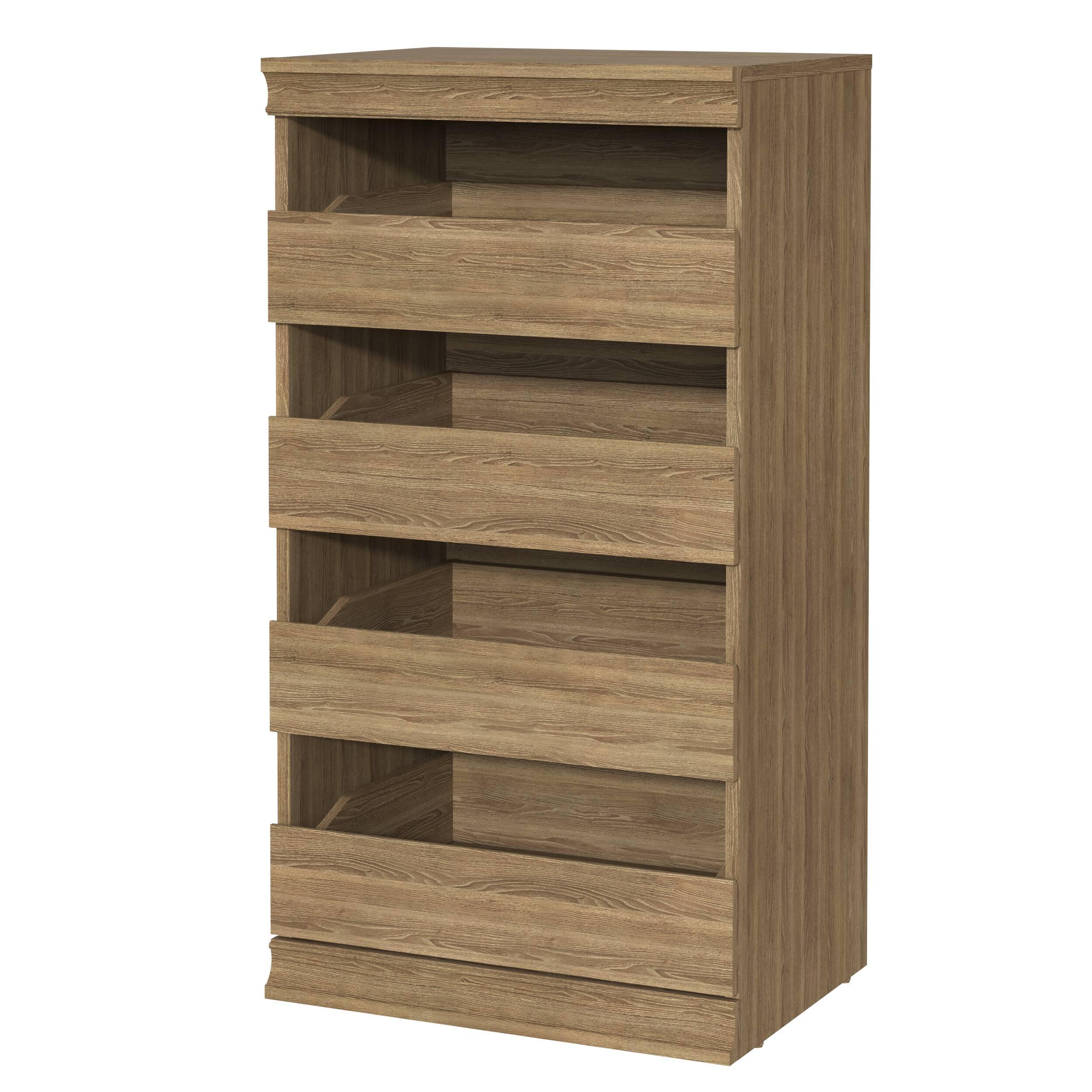 Modular Storage 21.38" W Drawer Unit with 4 Drawers