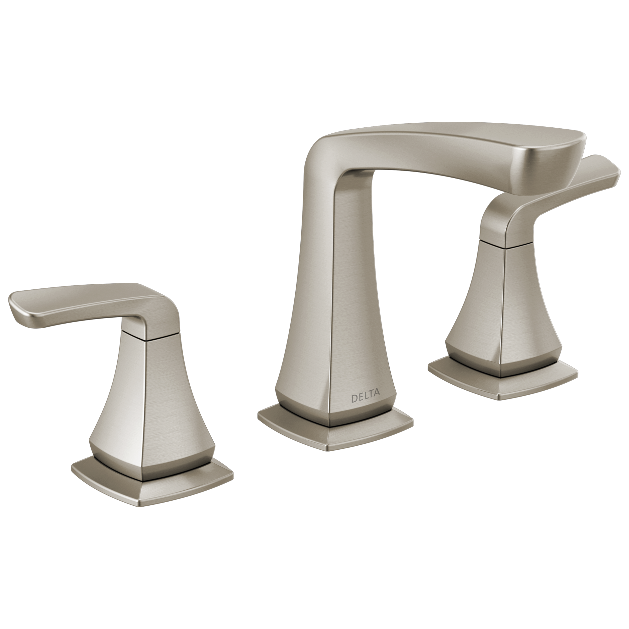 Vesna Widespread Bathroom Faucet 3 Hole, 2-handle Bathroom Sink Faucet with Drain Assembly
