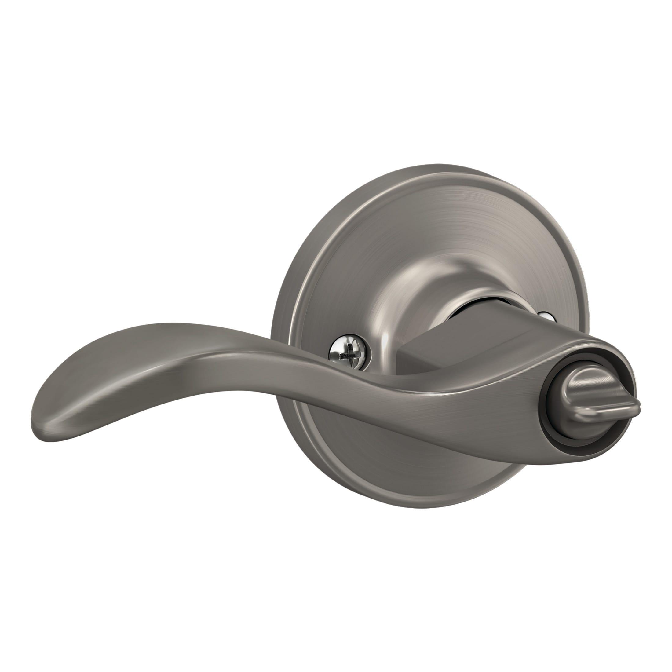 Accent Privacy Door Lever with Rosette