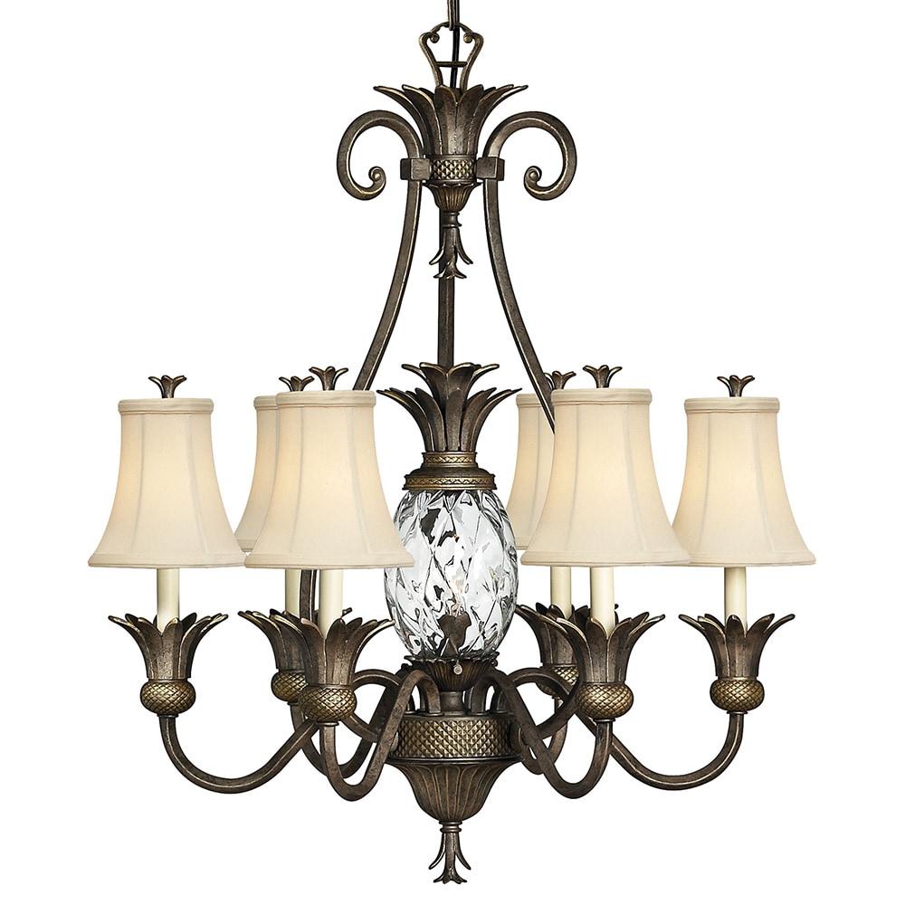 Hinkley Plantation 7-Light Pineapple Chandelier
