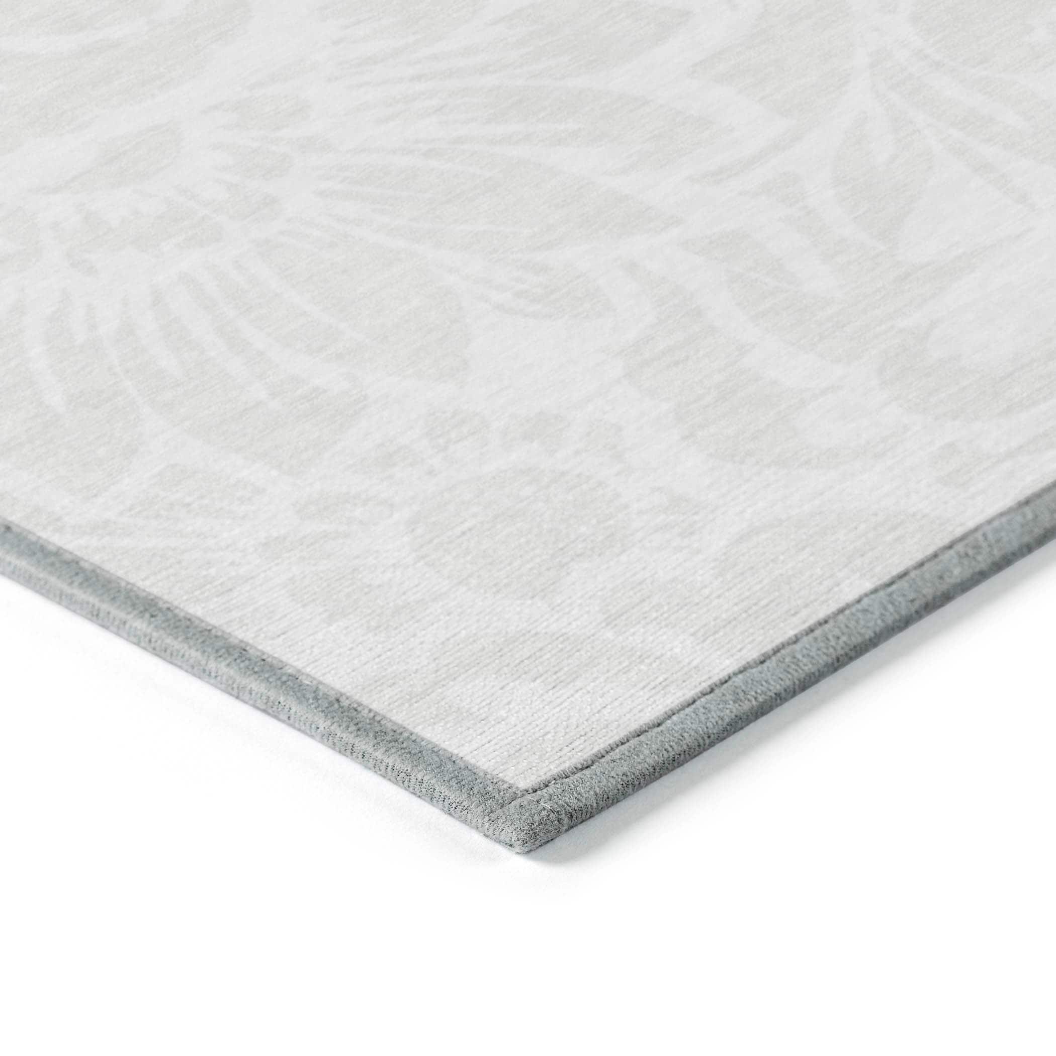 Addison Rugs Machine Washable Indoor/ Outdoor Whimsy Floral Chantille Rug Ivory - 1'8" x 2'6"