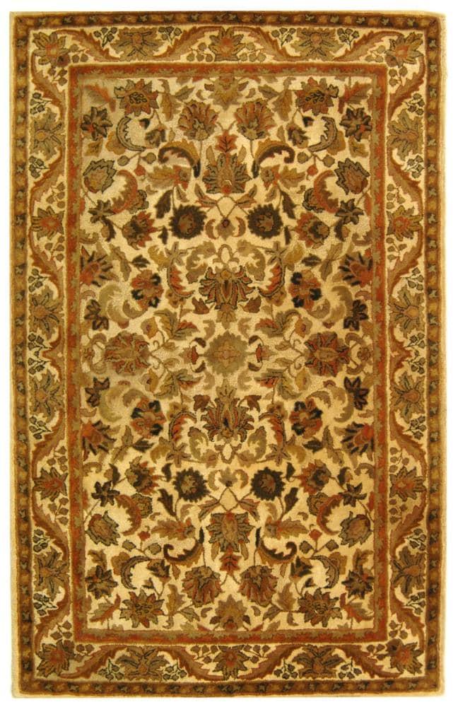 Antiquity AT52 Hand Tufted Indoor Area Rug - Gold - 6'x9' - Safavieh