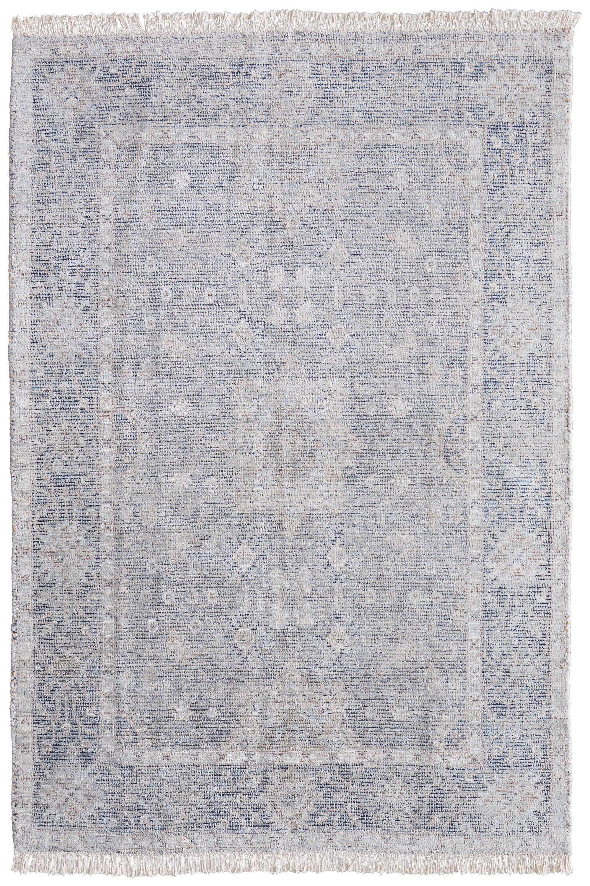 Caldwell Transitional Distressed Gray/Blue/Taupe Area Rug