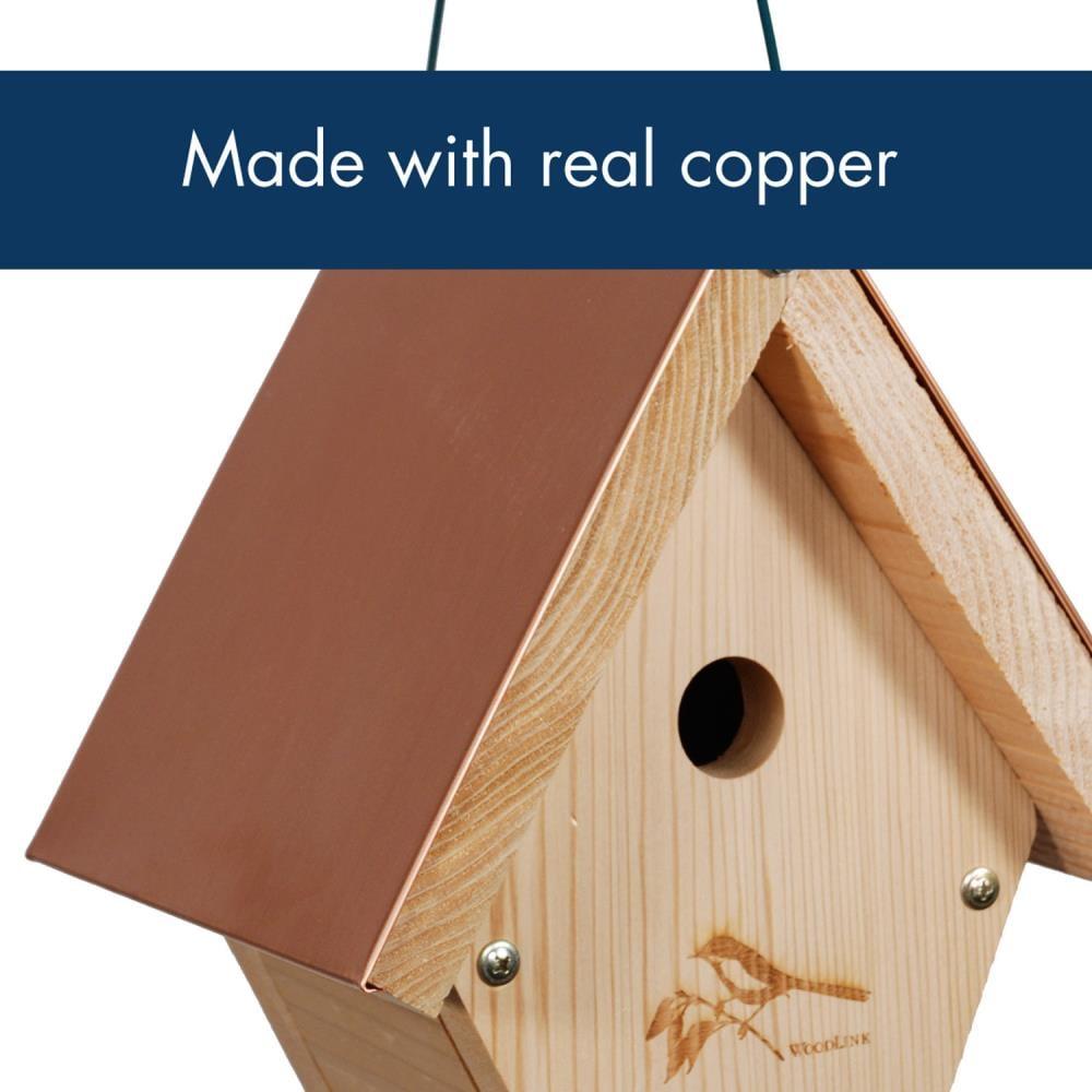 Coppertop Hanging Wren House, 1" Hole Size