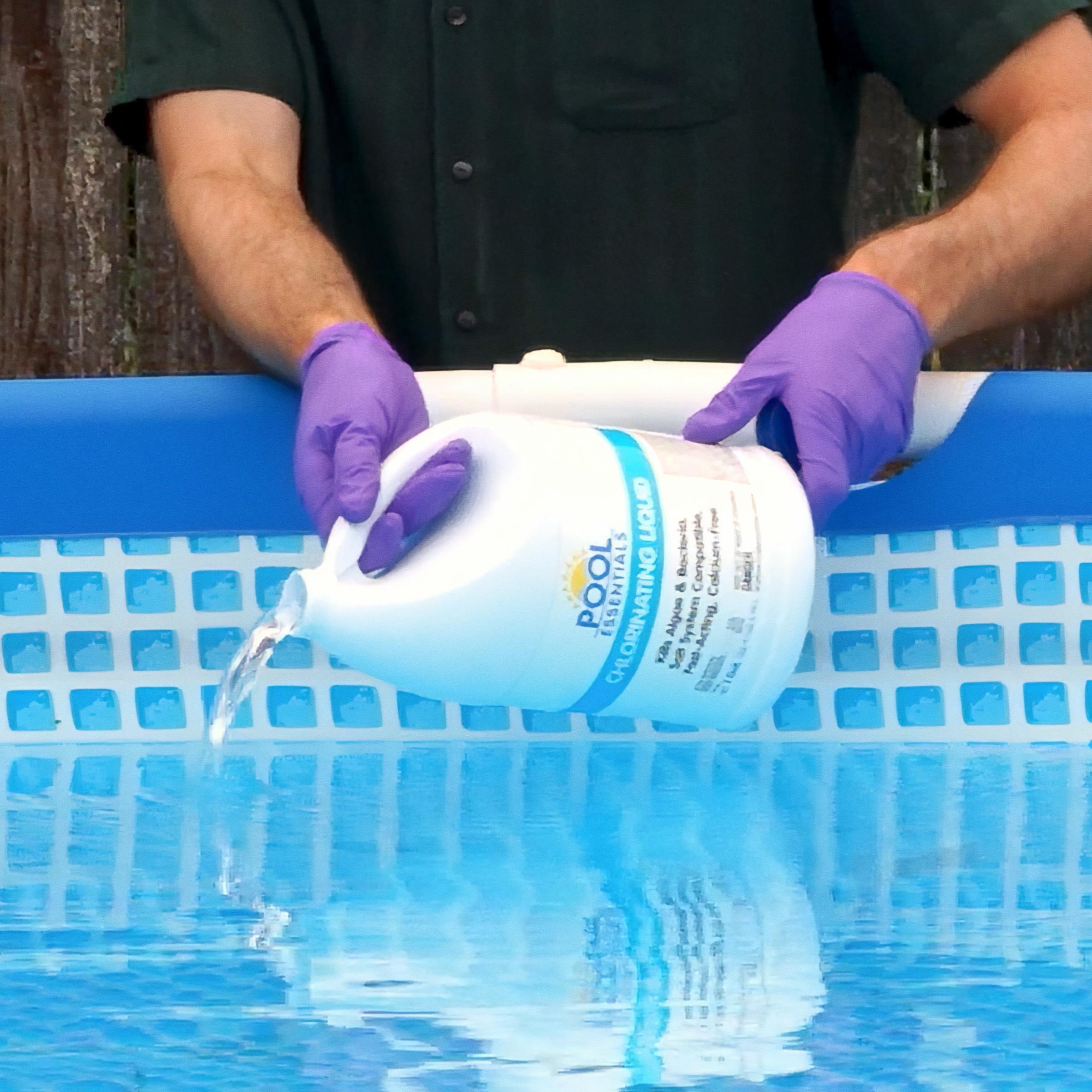Pool Essentials Chlorinating Liquid for Swimming Pools, 1 Gallon