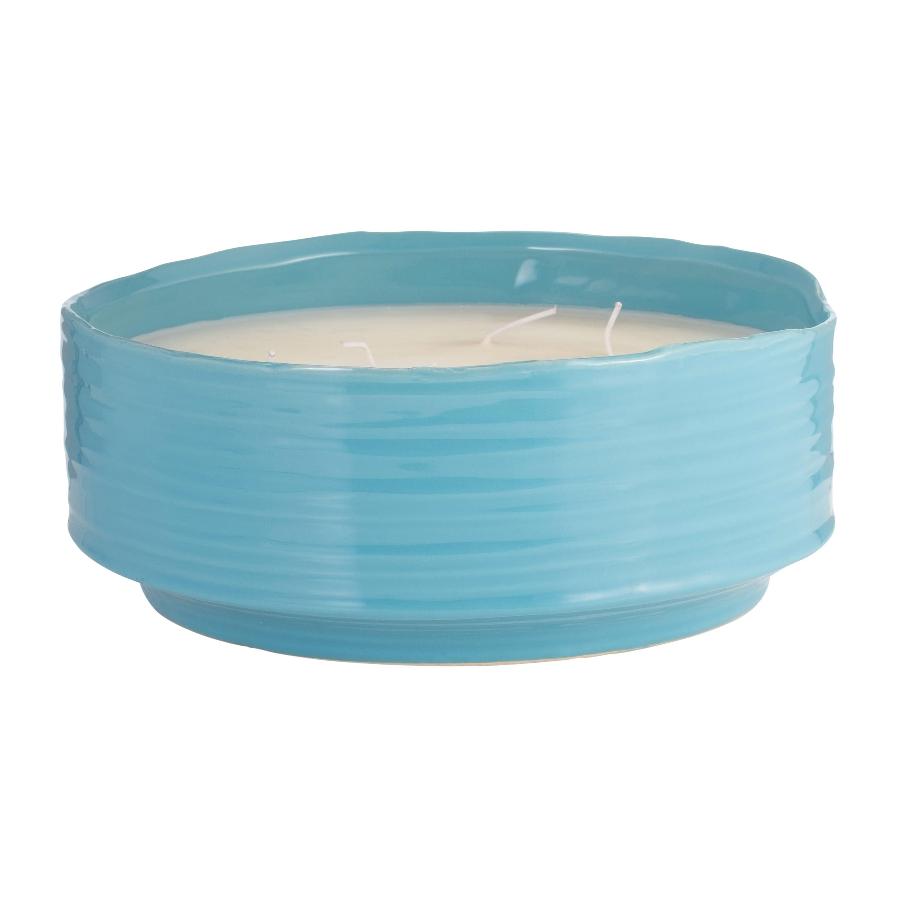 Sagebrook Home Citronella Candle / Planter 10" Sky 67oz