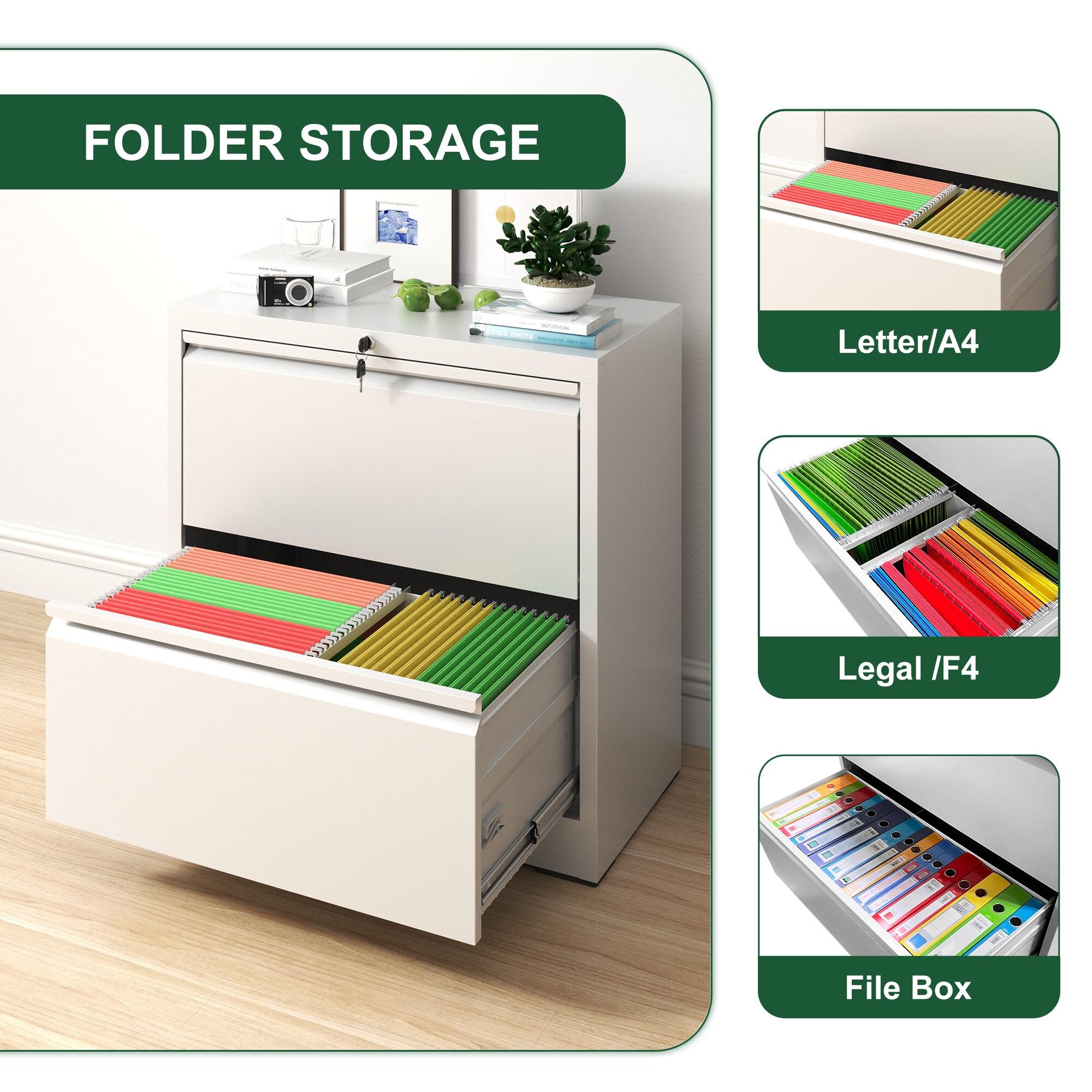 Millwood Pines File Cabinet, Rolling Mobile, Storage Drawers, Printer Stand | Wayfair