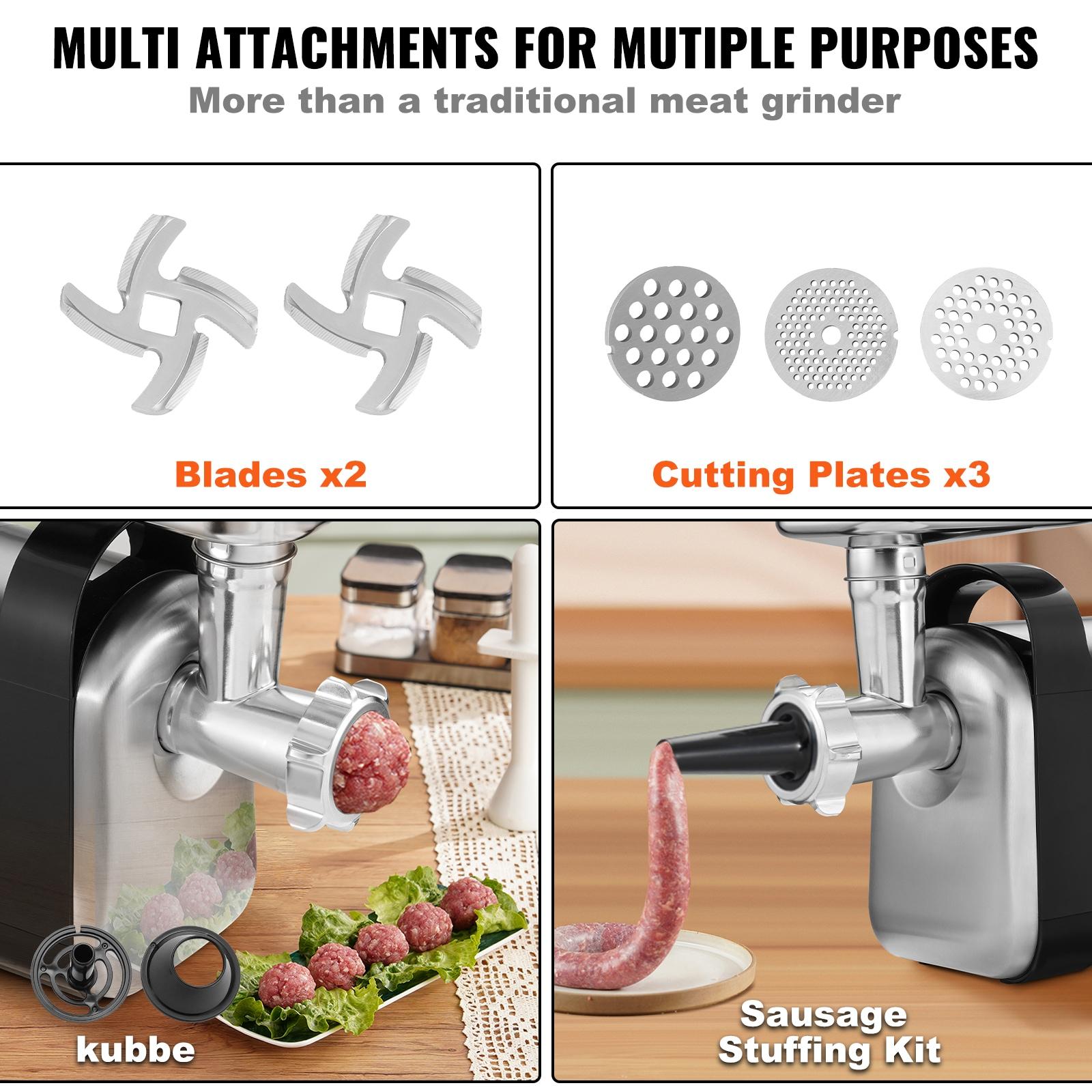 VEVOR VEVOR Stainless Steel Electric Meat Grinder