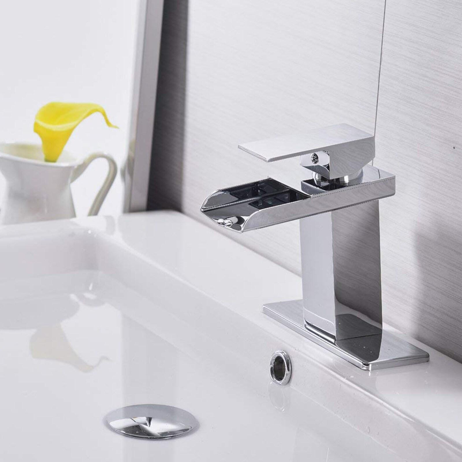 VIBRANTBATH 8009C-2 Single-Hole Single-handle Bathroom Faucet