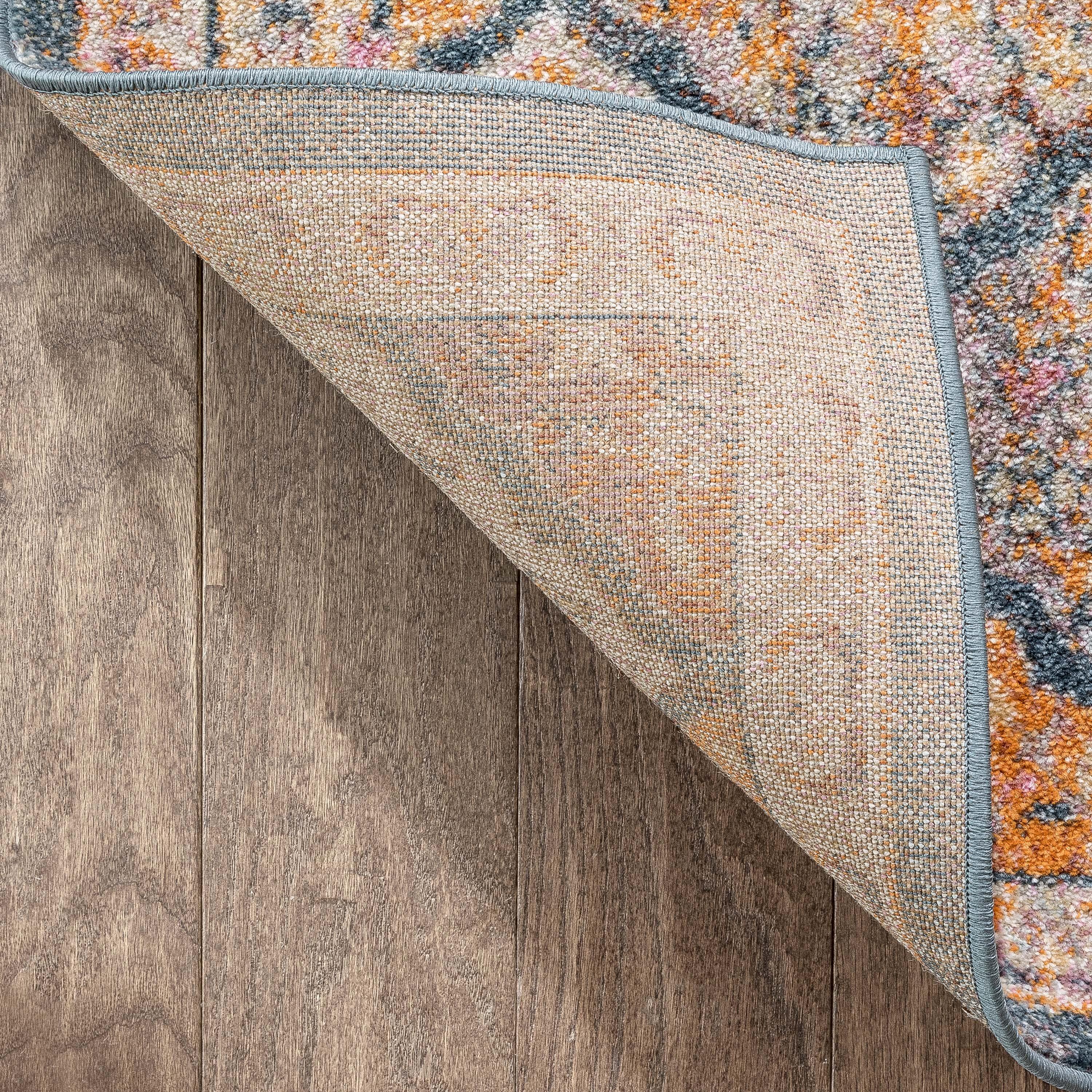 Well Woven Rodeo Oriental Area Rug, 5' x 3', Durable, Longer Lasting Rug, Global Inspired Bohemian Pattern, Super Soft Pile