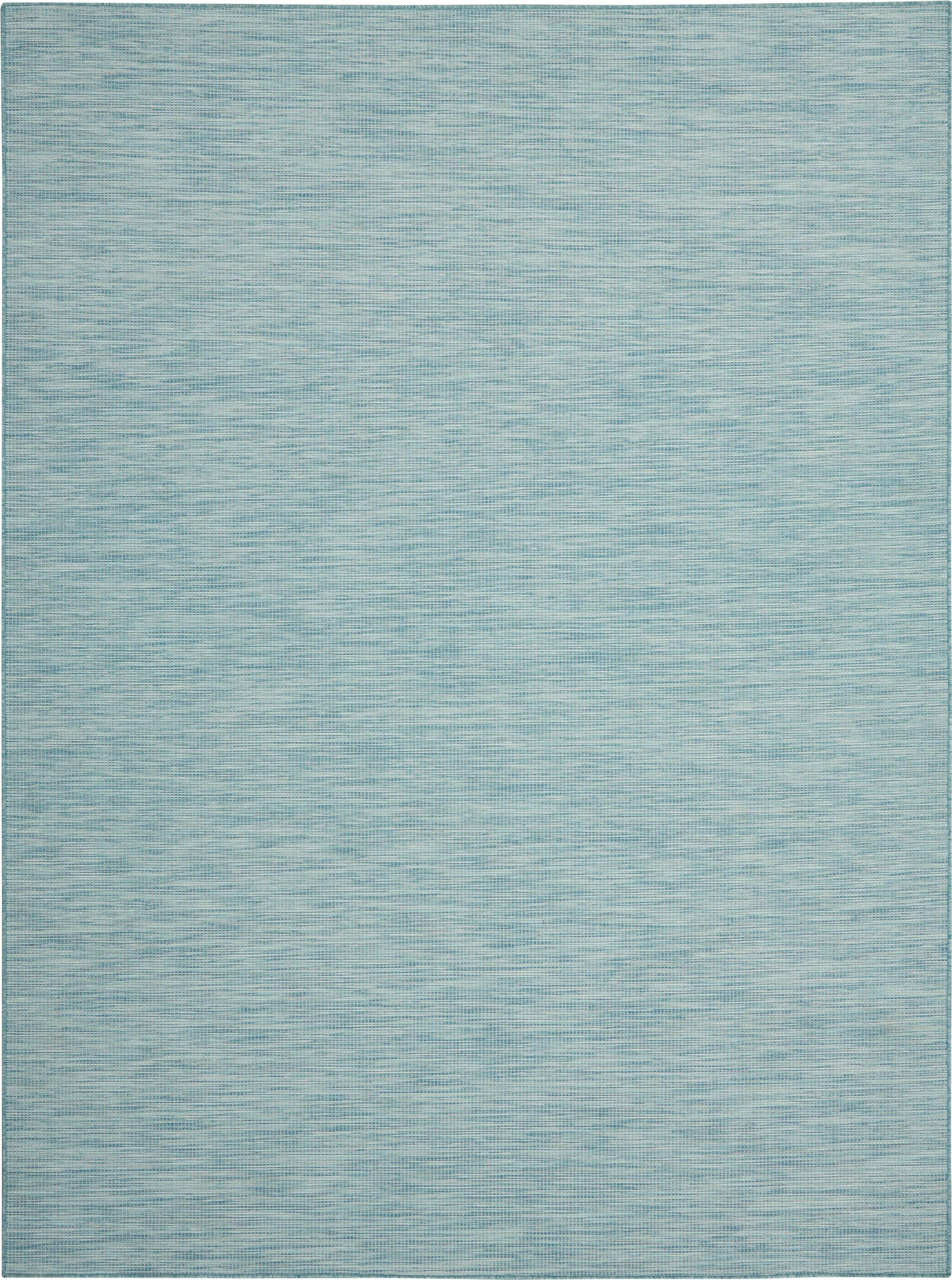 Nourison Positano POS01 Indoor/outdoor Area Rug - Aqua 7' x 10'