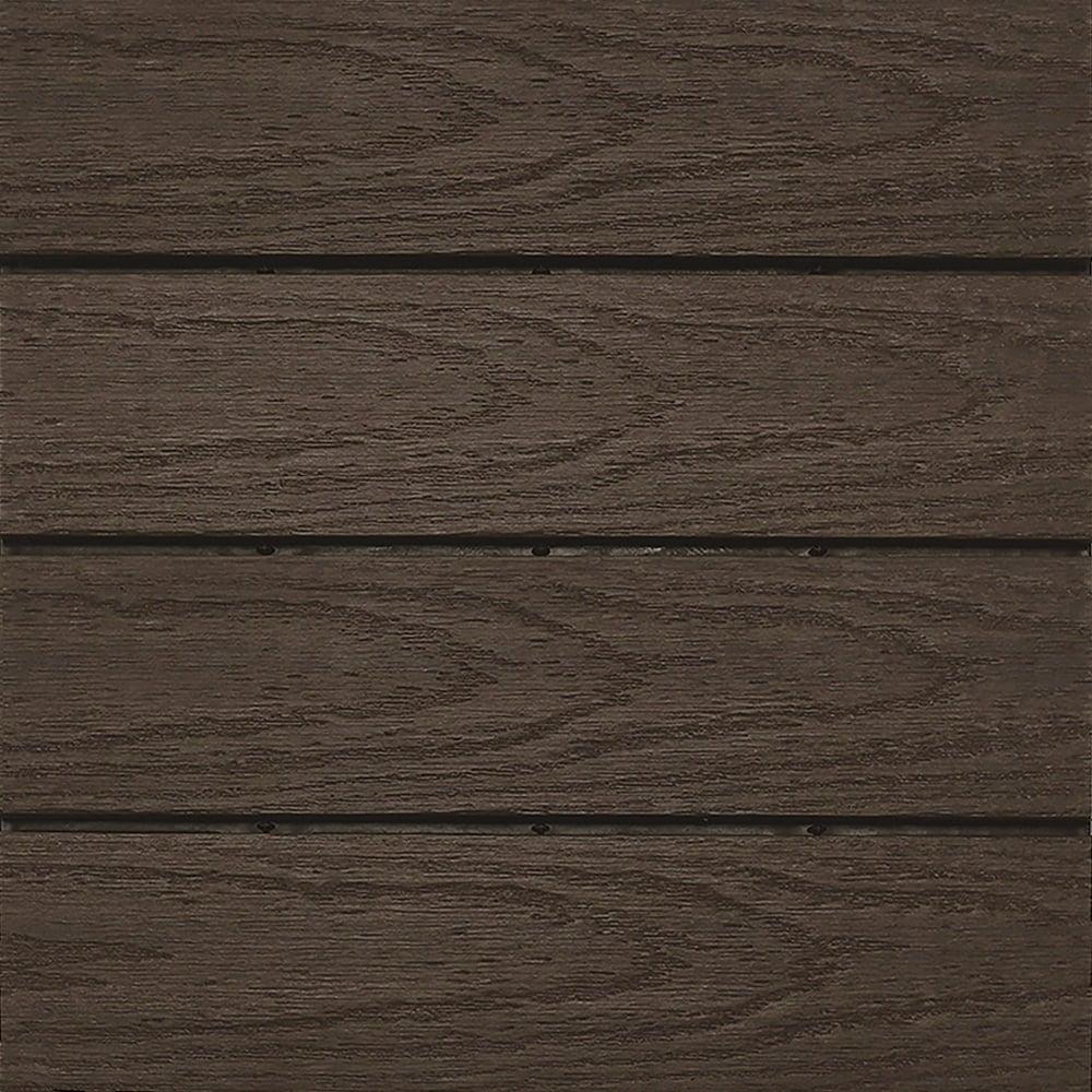 12" x 1" Composite Interlocking Deck Side Trim