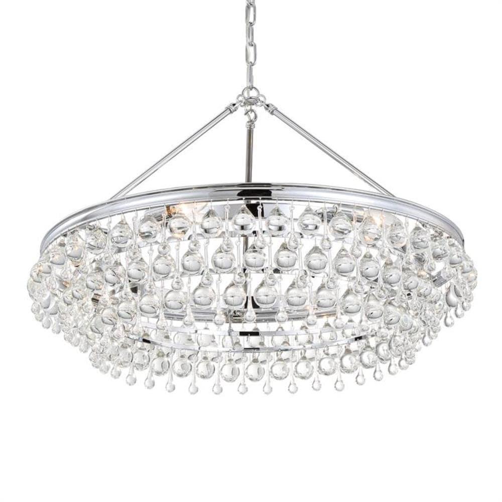 Crystorama Lighting - Six Light Chandelier - Chandelier - Calypso - Six Light