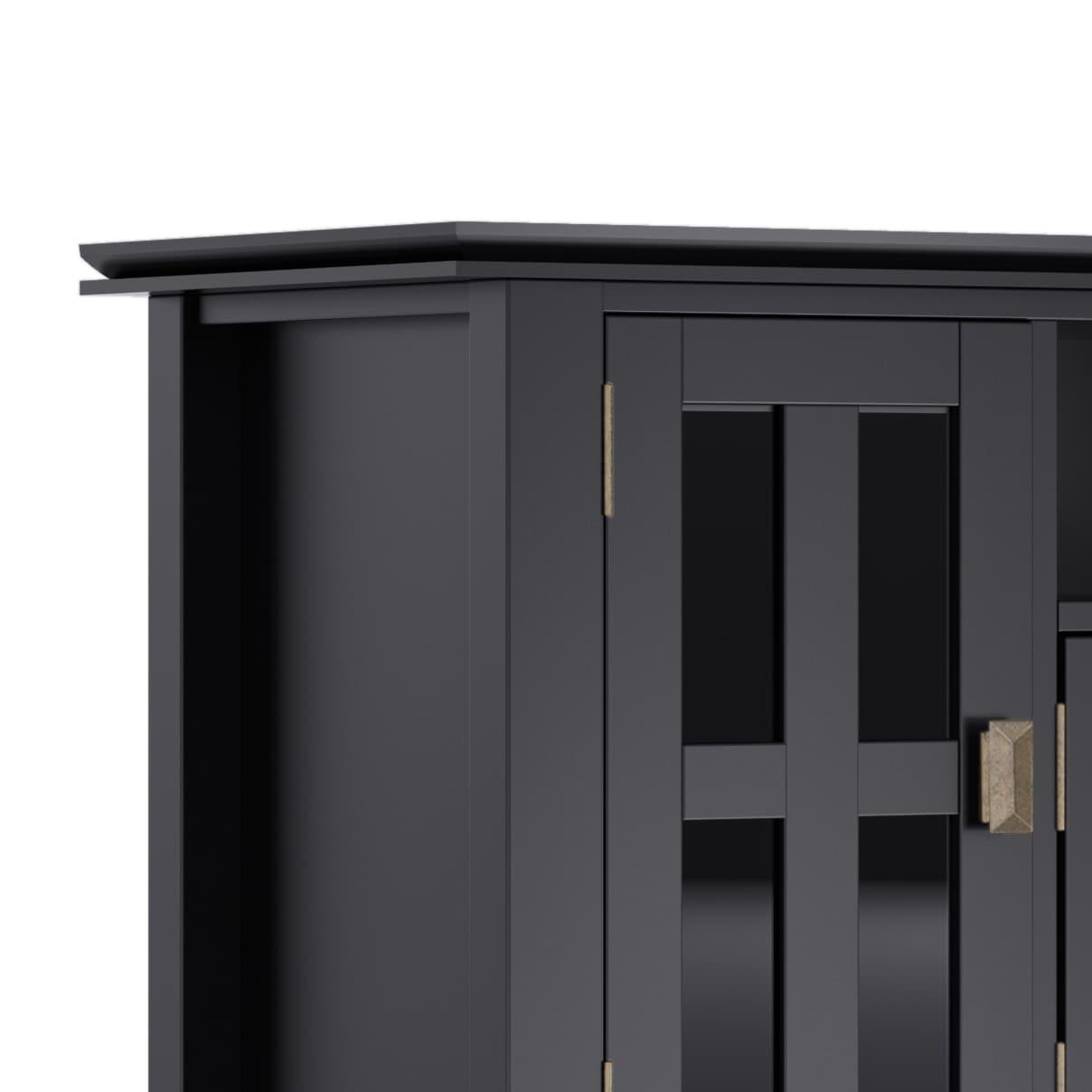 Simpli Home Artisan SOLID WOOD 72 inch TV Media Stand