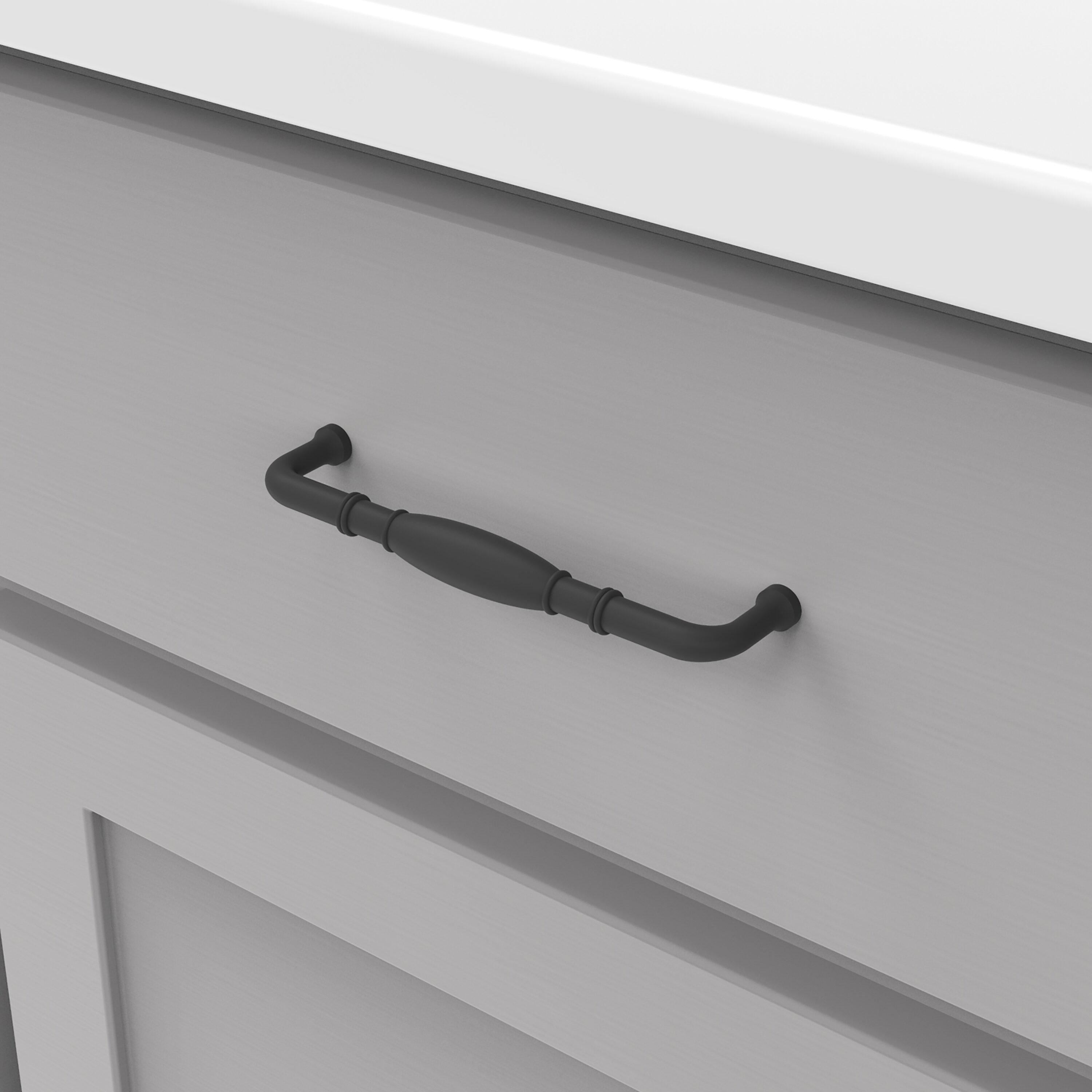Williamsburg Kitchen Cabinet Handles, Solid Core Drawer Pulls for Cabinet Doors
