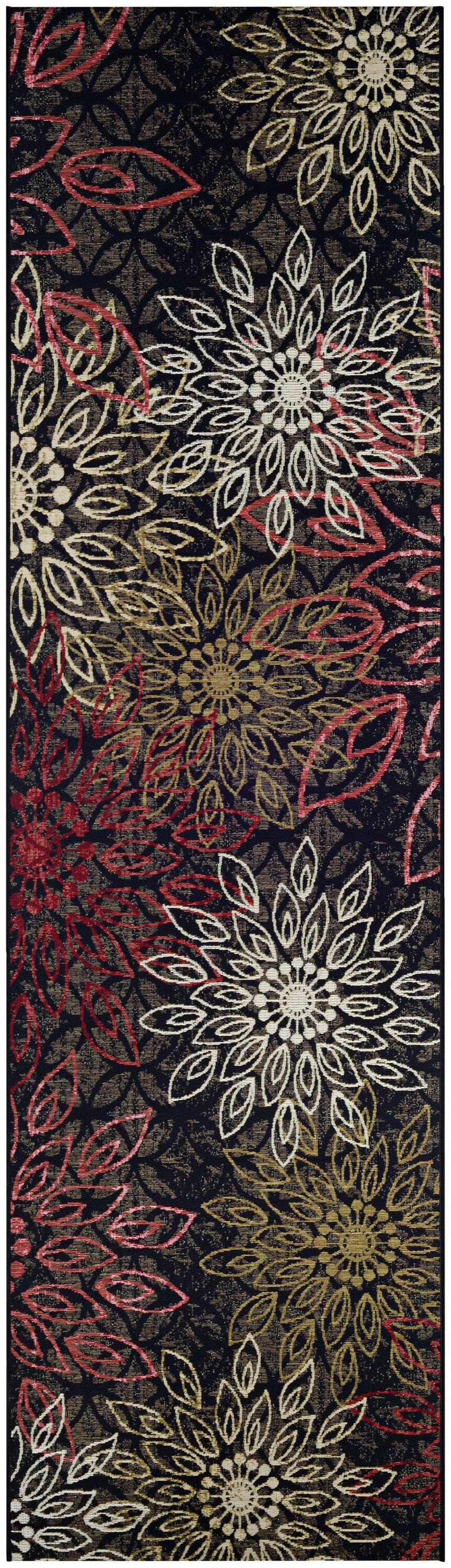 Couristan Dolce Amalfi Indoor/Outdoor Area Rug, 2'3" x 7'10" Runner, Multi