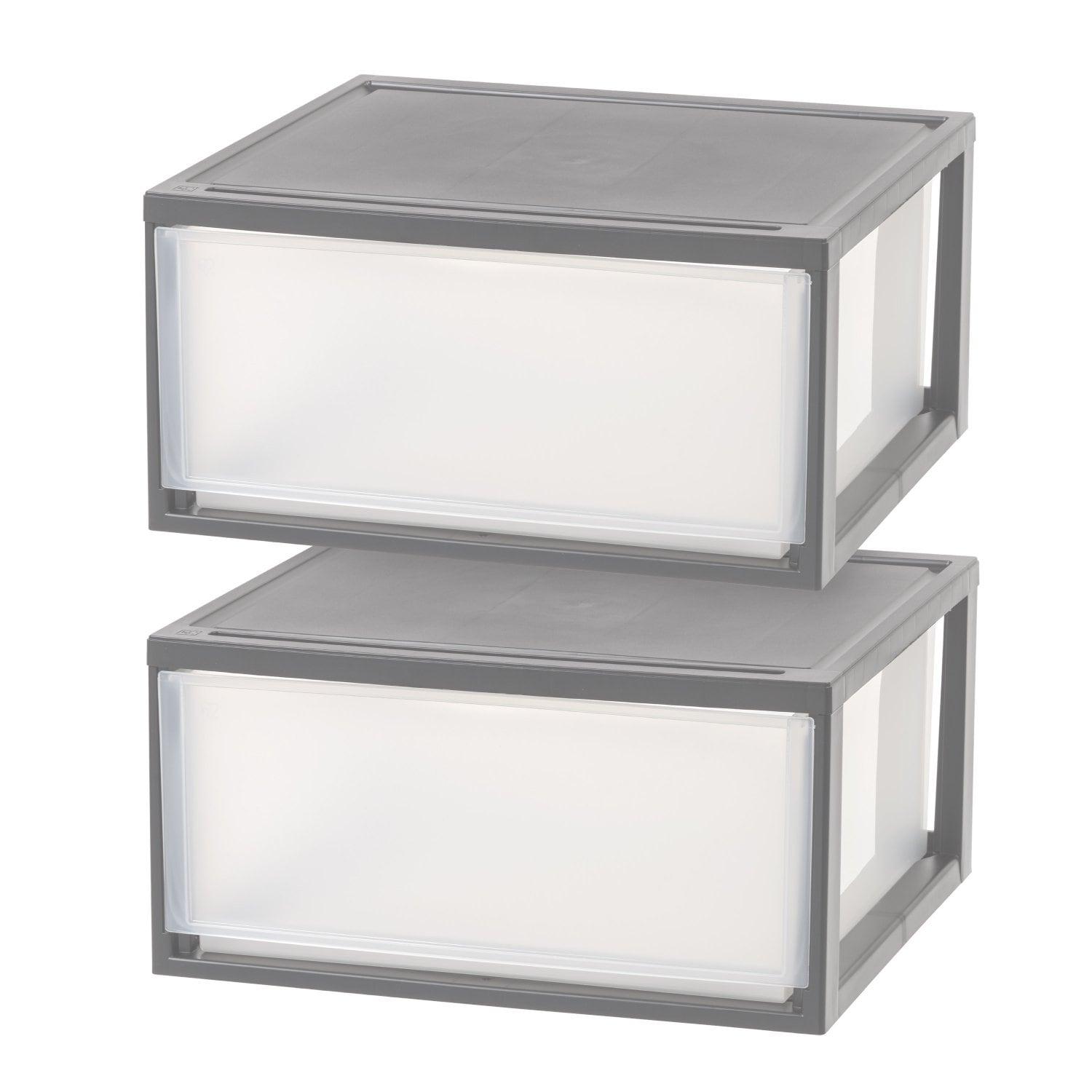 IRIS USA, Inc. IRIS USA, Inc. Plastic Bin (Set of 2)